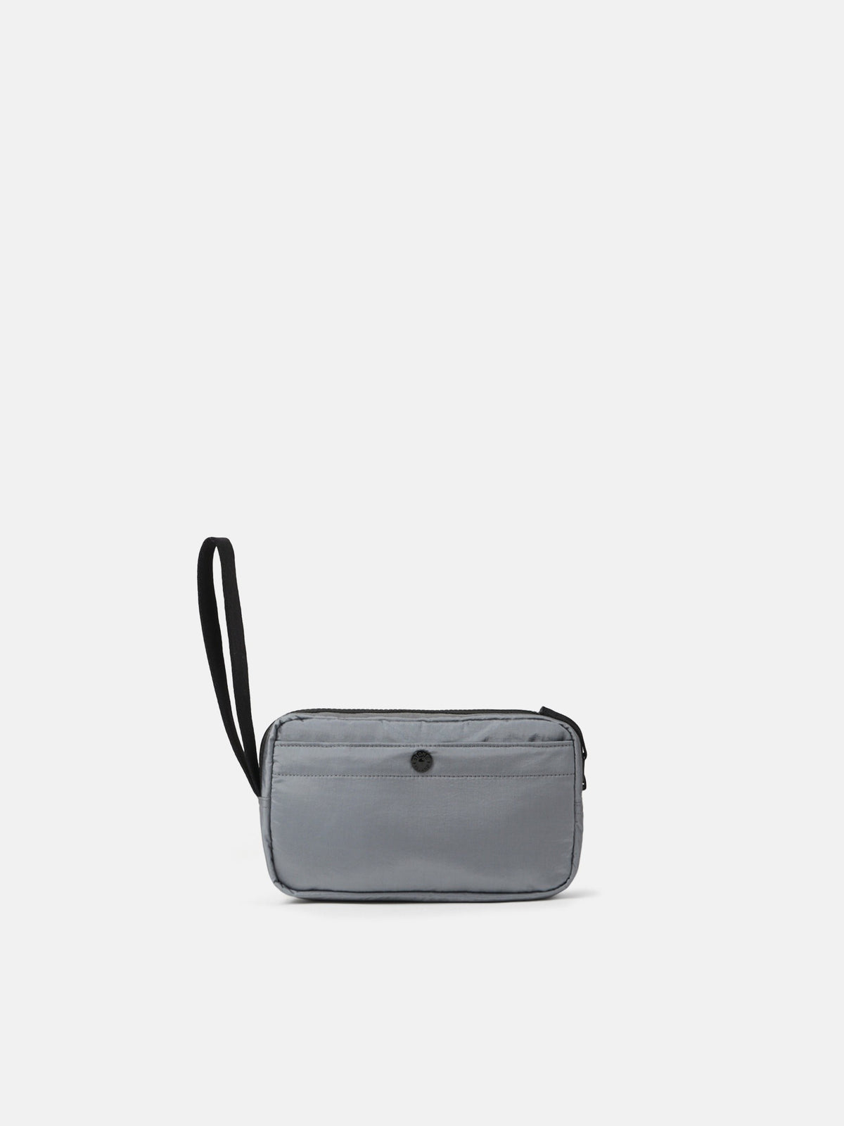 Stone Island Wrist Pouch with Internal Pockets and Zip Closure 9200019