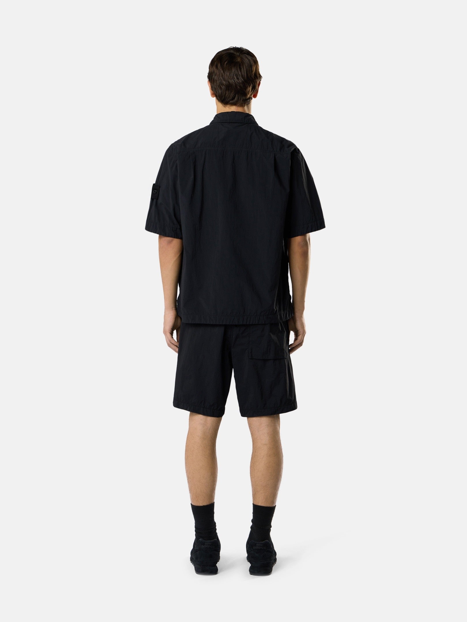 Stone Island Comfort-Fit Mid-Length Swim Shorts with Zip Pockets B100002