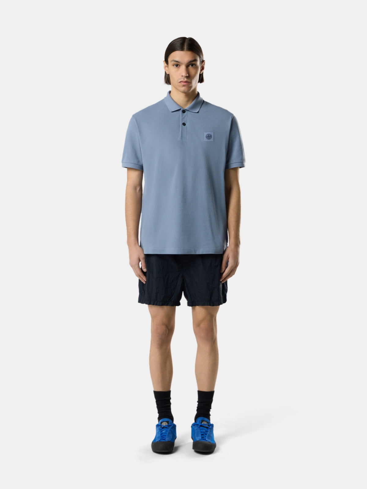 Stone Island Slim-Fit Swim Shorts with Pockets B100003