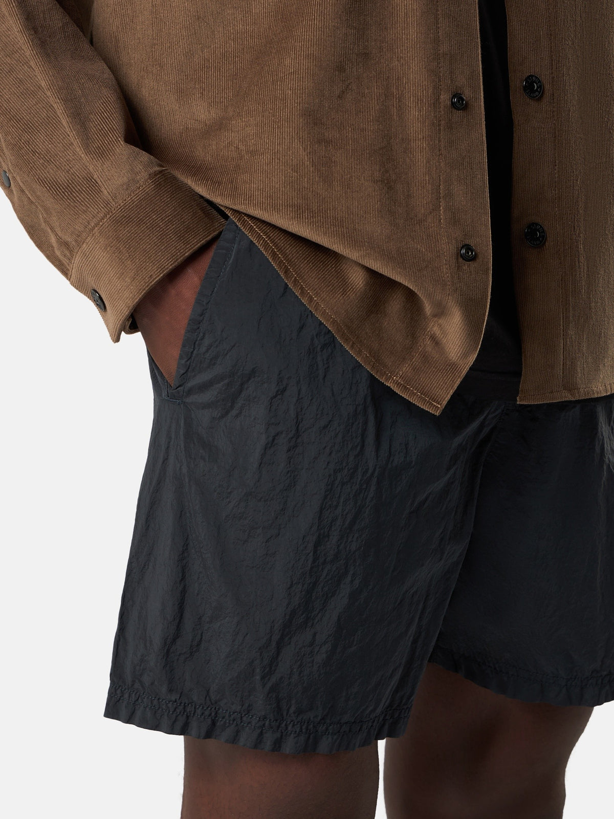 Stone Island Regular-Fit Mid-Length Swim Shorts with Pockets B100004