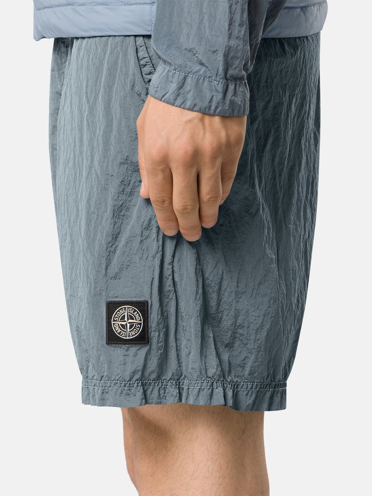 Stone Island Regular-Fit Mid-Length Swim Shorts with Pockets B100004
