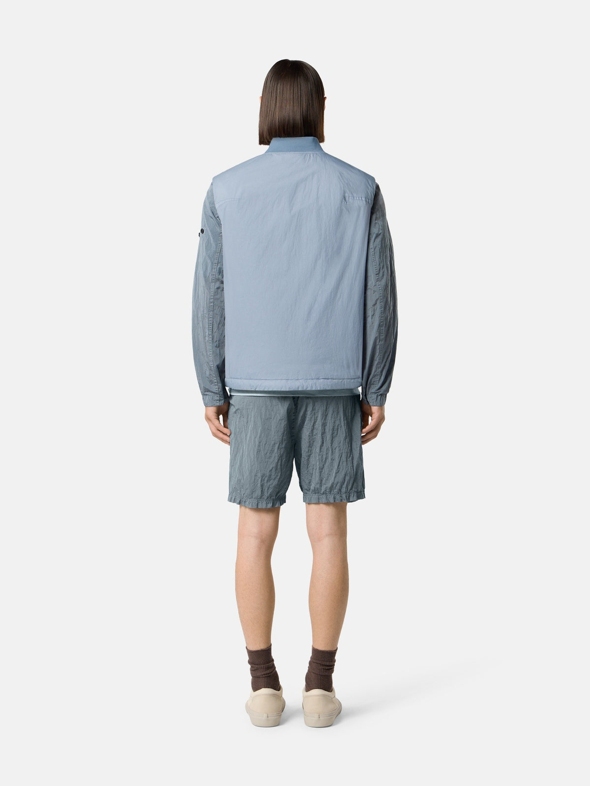 Stone Island Regular-Fit Mid-Length Swim Shorts with Pockets B100004