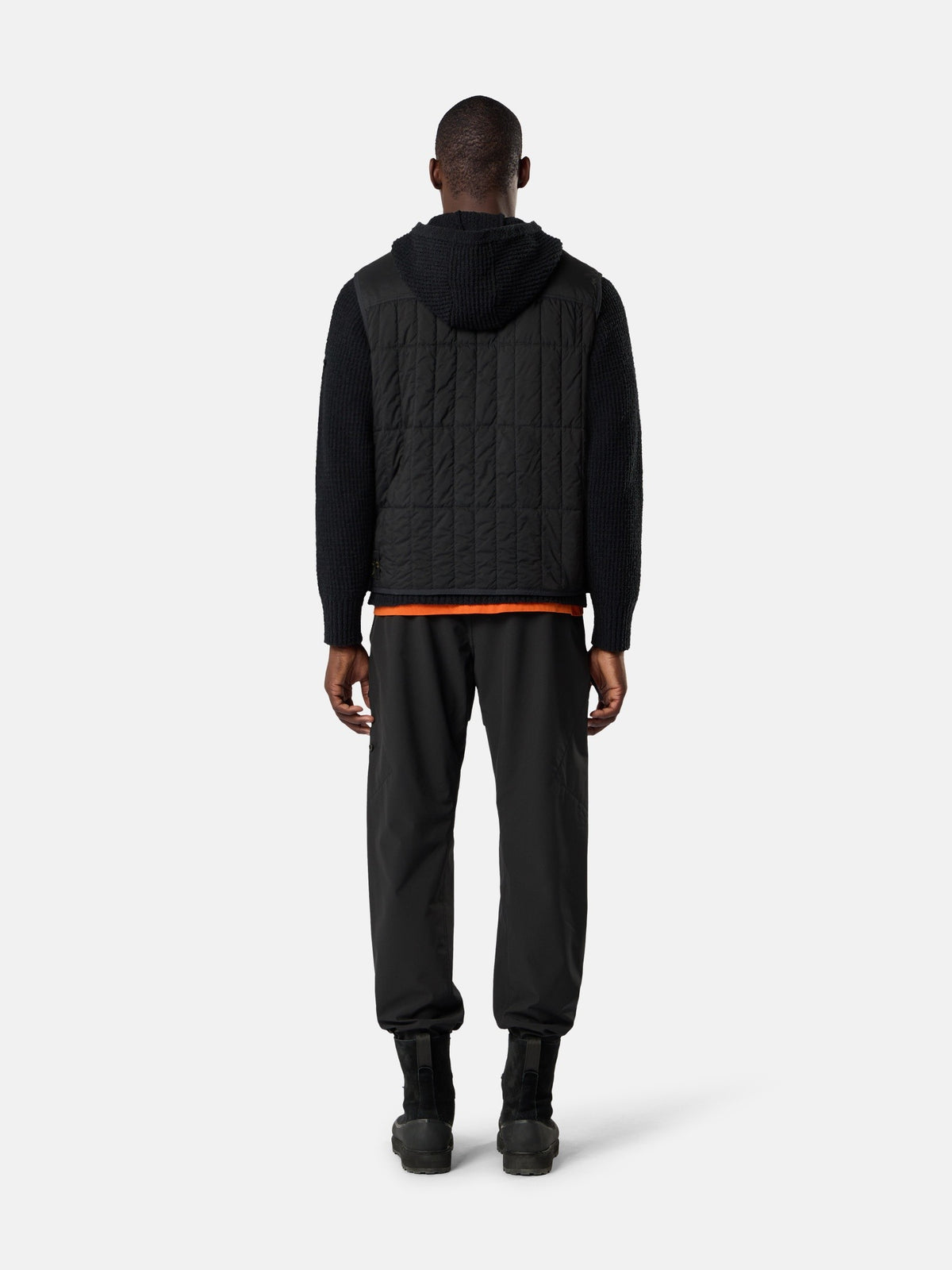 Stone Island Quilted Padded Vest with Anti-Drop Finish G100005