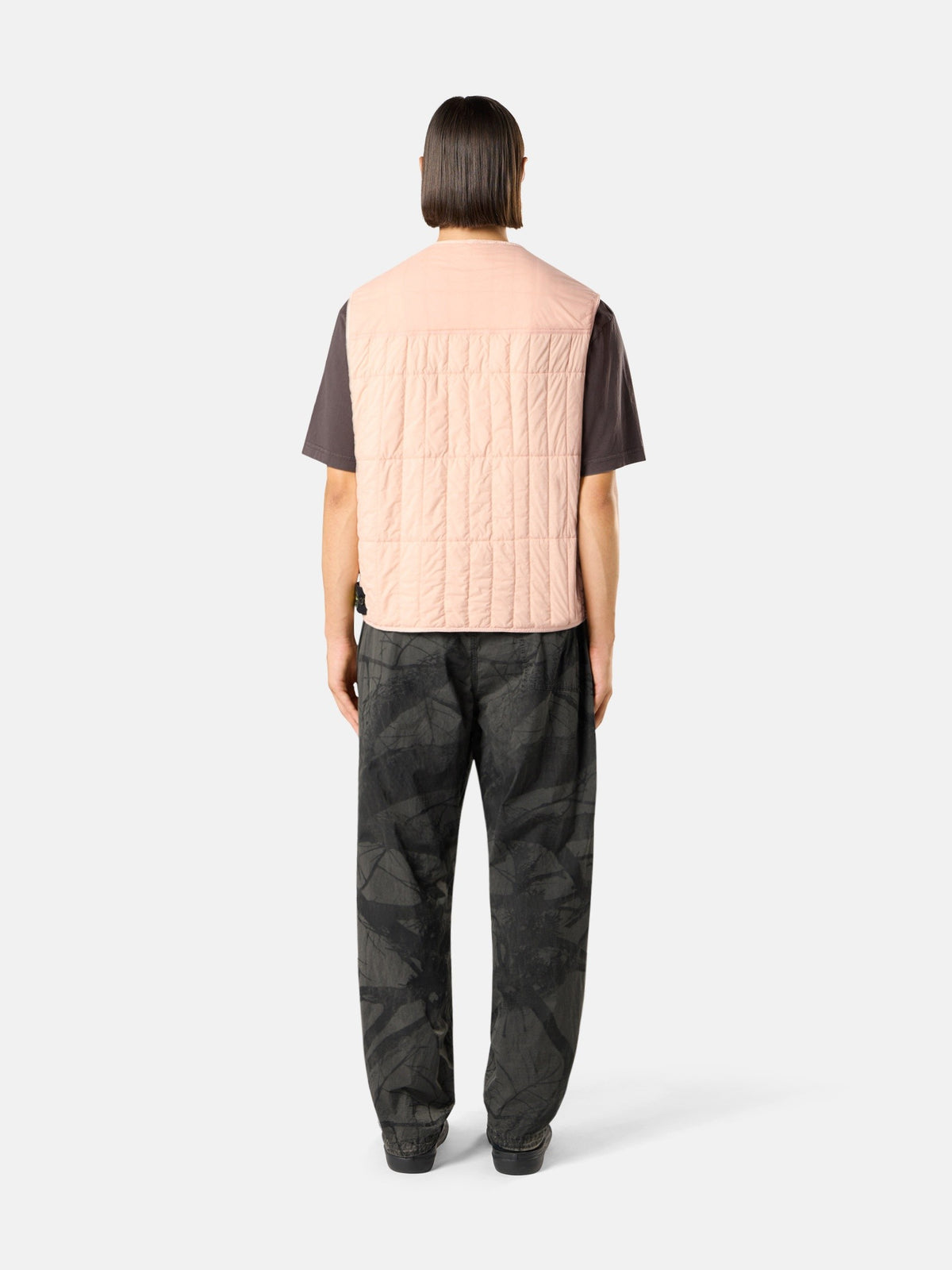 Stone Island Quilted Padded Vest with Anti-Drop Finish G100005