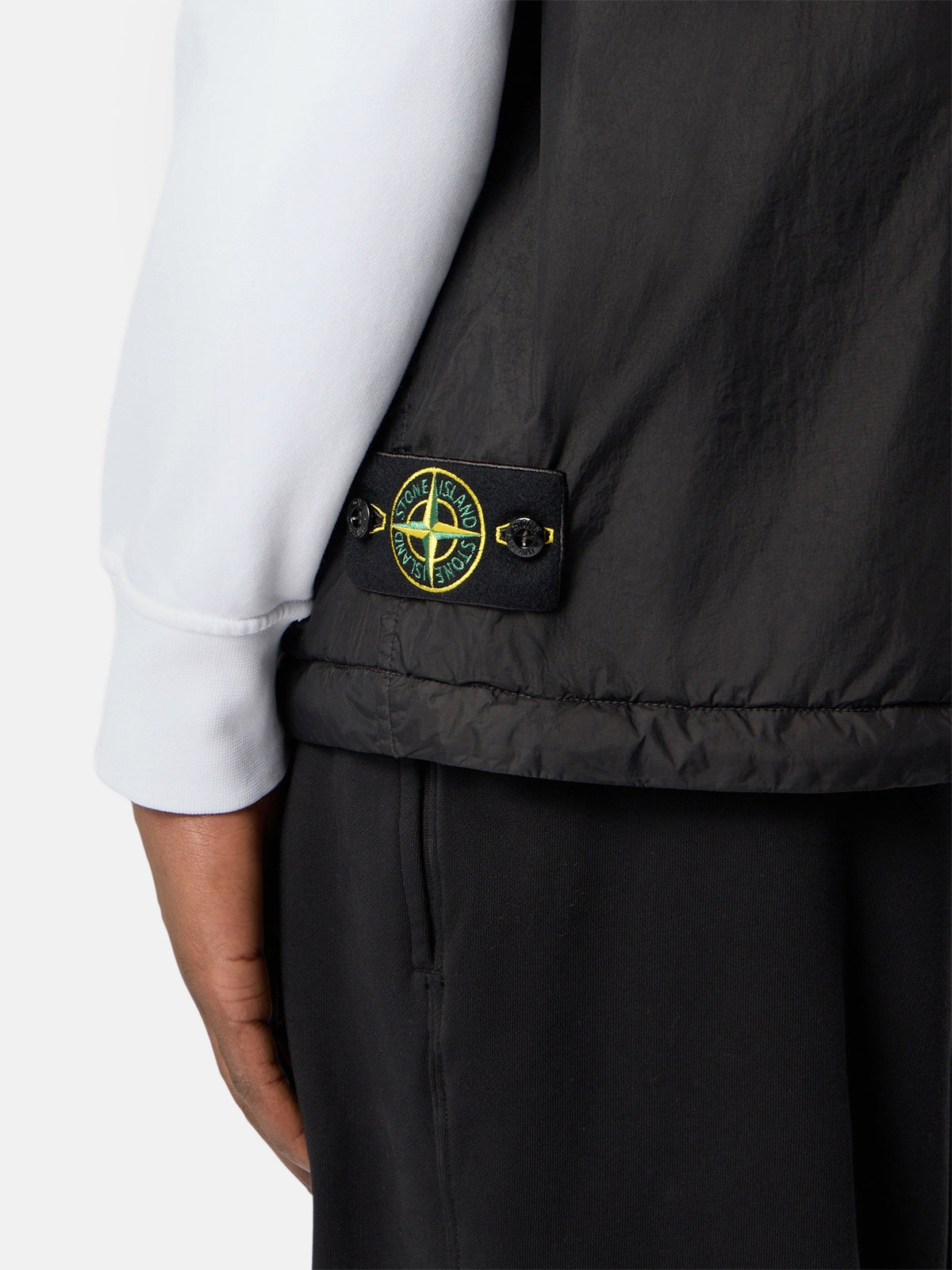 Stone Island Wind-Resistant Padded Vest with Anti-Drop G100006