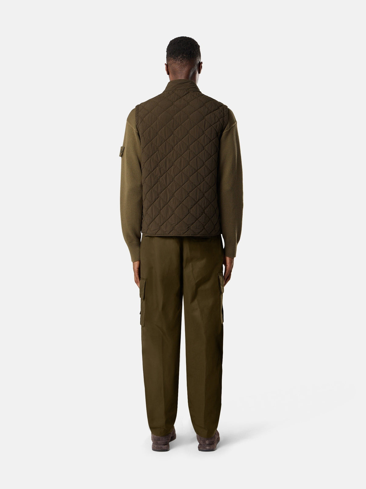 Stone Island Padded Vest with Anti-Drop G100007