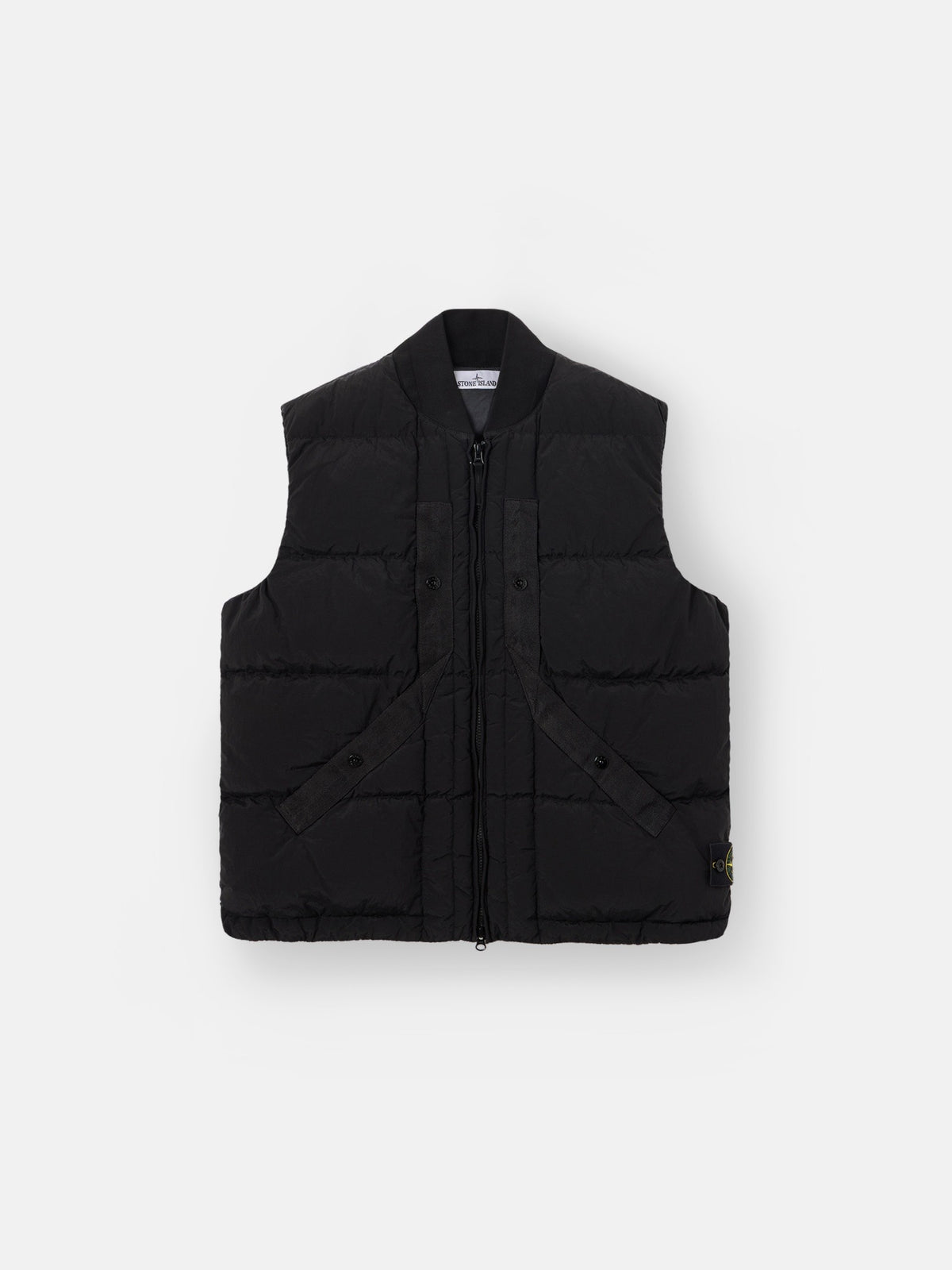 Stone Island Down Vest with Bomber Collar G100008