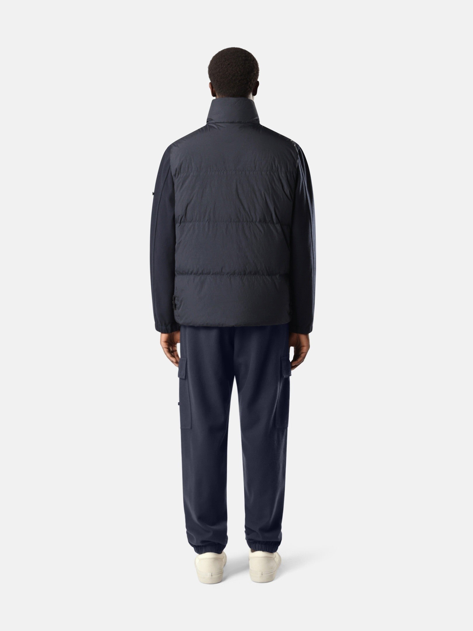 Stone Island Wind-Resistant Down Vest with Anti-Drop G100010