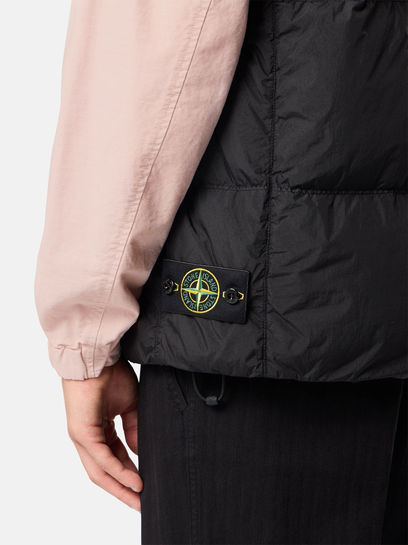 Stone Island Wind-Resistant Down Vest with Anti-Drop G100010