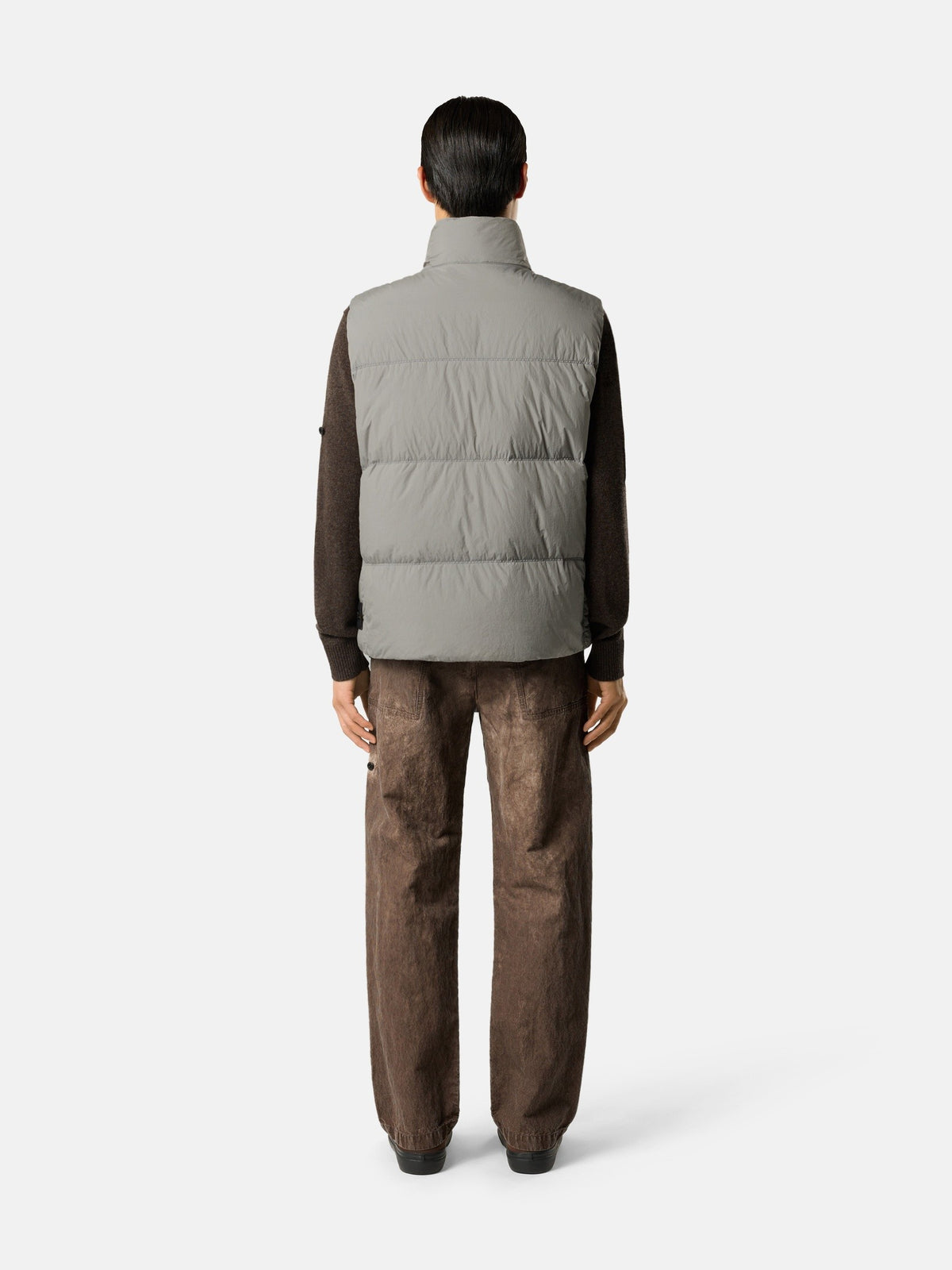 Stone Island Wind-Resistant Down Vest with Anti-Drop G100010