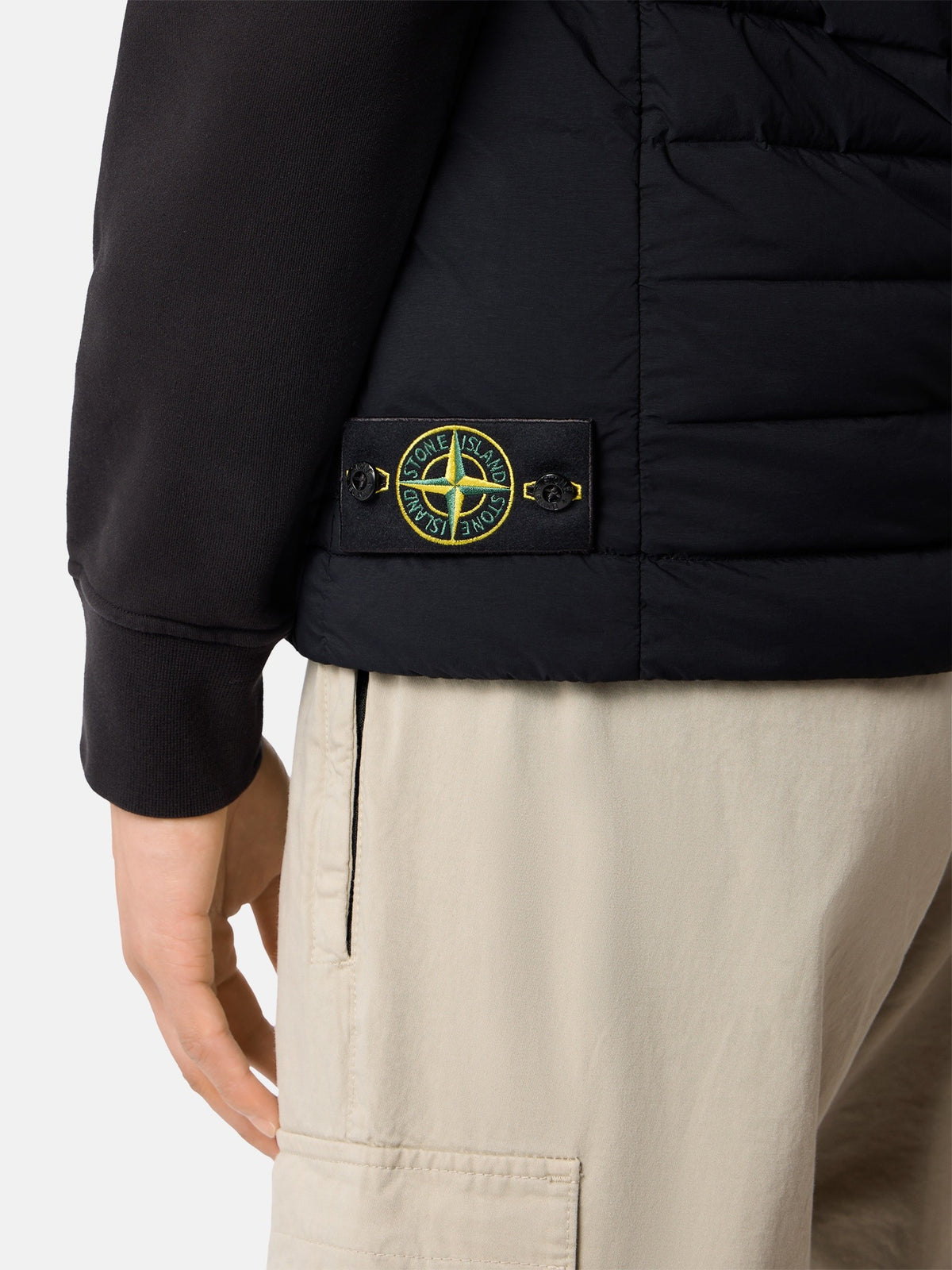 Stone Island Down Vest with Anti-Drop Finish G100011