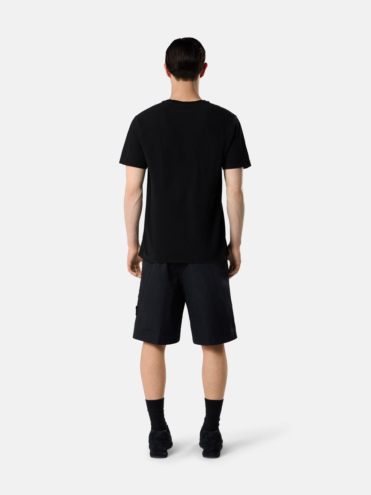 Stone Island Windproof and Breathable Loose-Wide-Leg-Fit Bermuda Shorts L100005