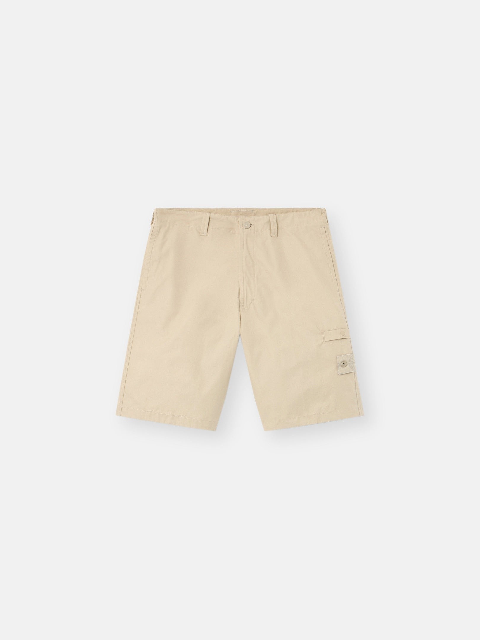 Stone Island Windproof and Breathable Loose-Wide-Leg-Fit Bermuda Shorts L100005