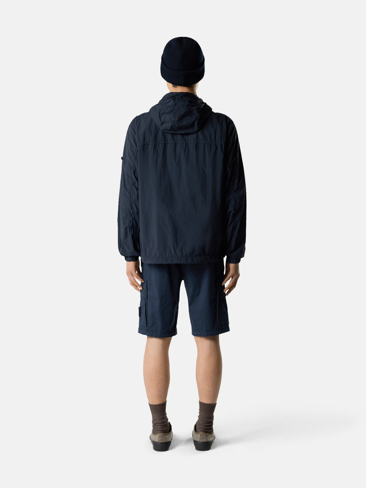 Stone Island Slim-Fit Cargo Bermuda Shorts with Zip Pockets L100019