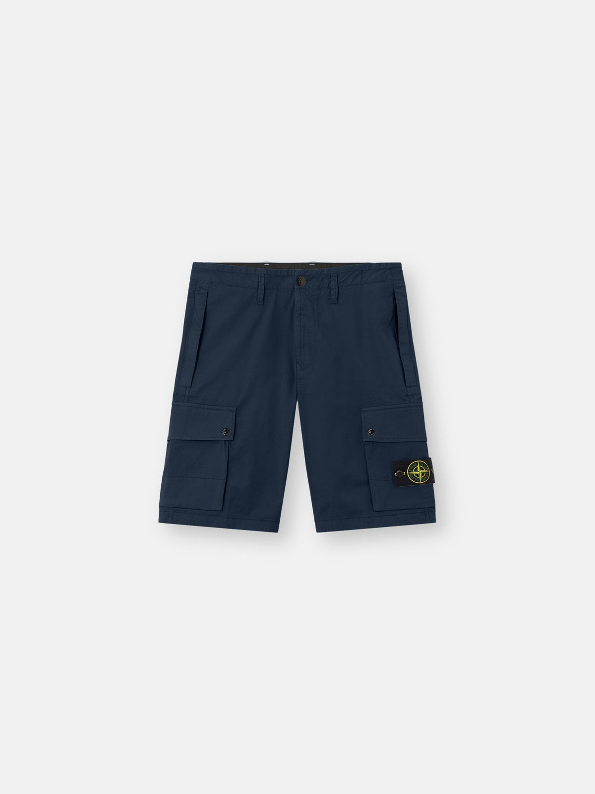 Stone Island Slim-Fit Cargo Bermuda Shorts with Zip Pockets L100019