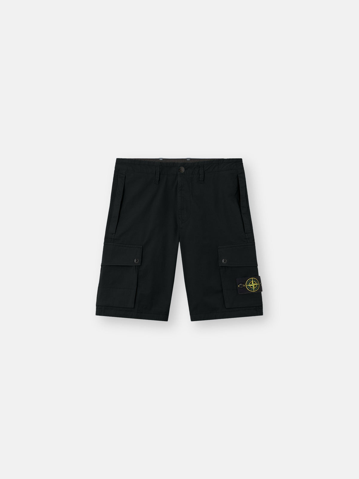 Stone Island Slim-Fit Cargo Bermuda Shorts with Zip Pockets L100019