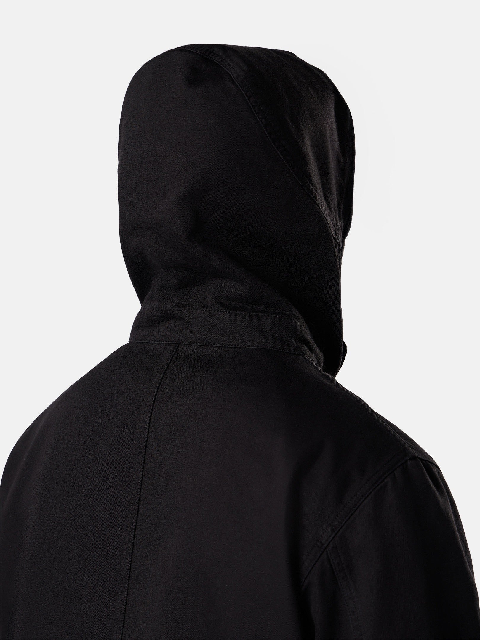 Stone Island Hooded Jacket with Anti-Drop Finish Q100001