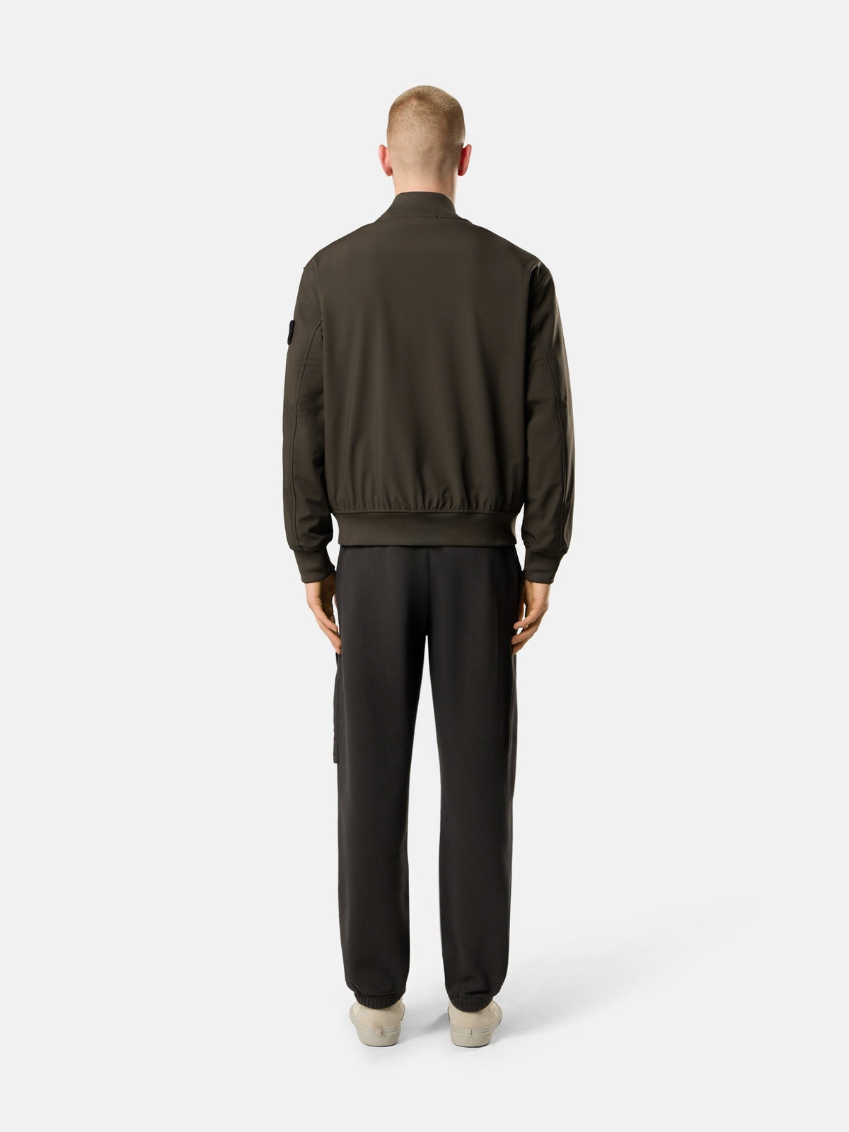 Stone Island Bomber Jacket With Wind- And Water-Resistant Membrane Q100006