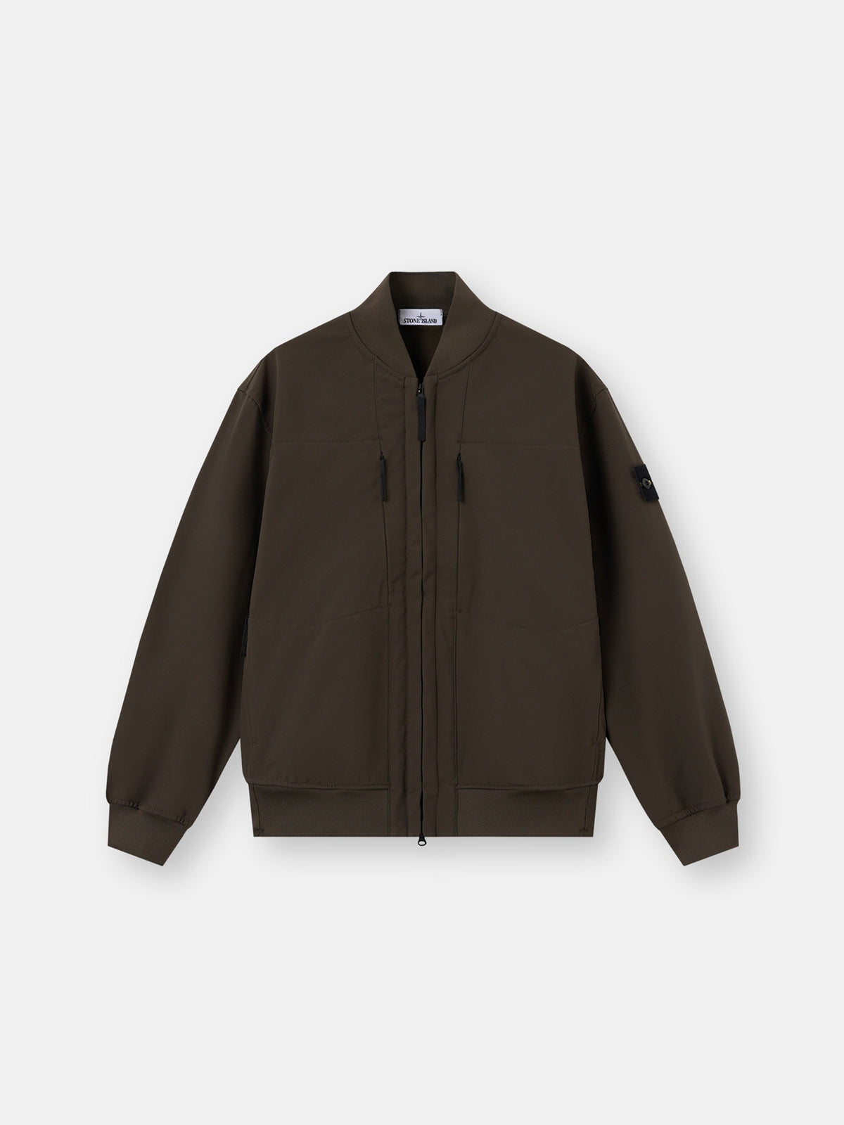Stone Island Bomber Jacket With Wind- And Water-Resistant Membrane Q100006