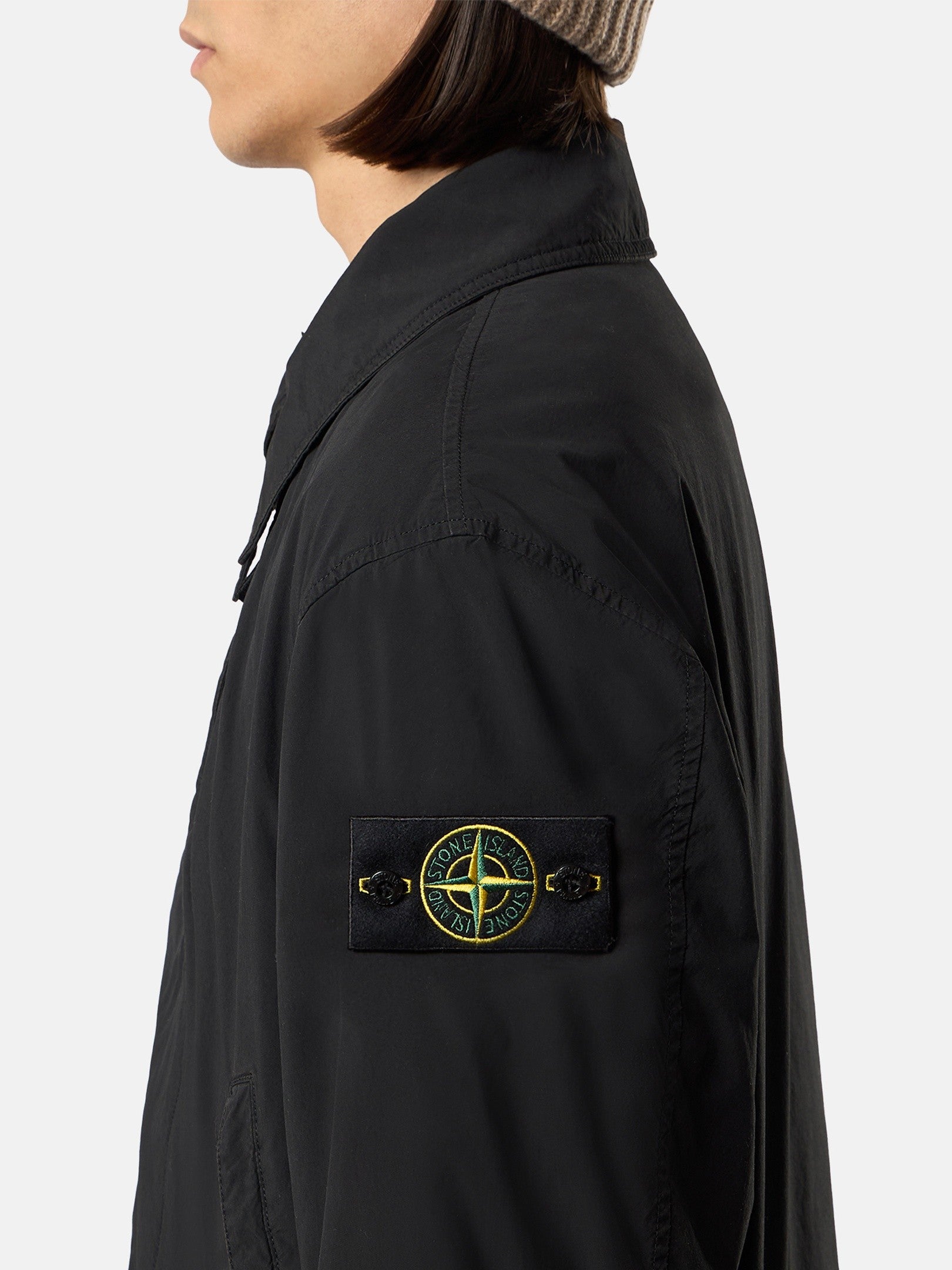 Stone Island Padded Jacket with Anti-Drop Finish Q100011