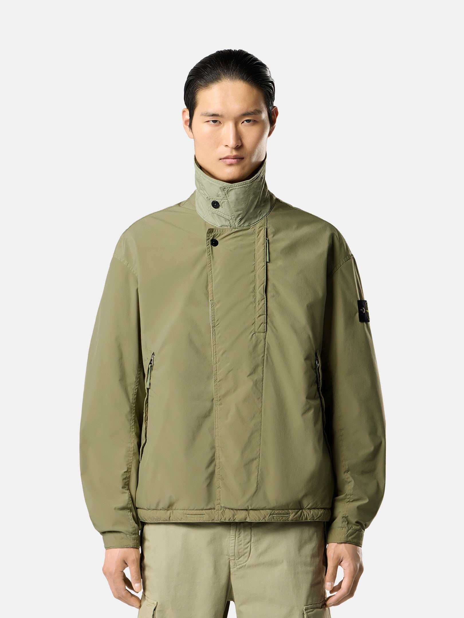 Stone Island Padded Jacket with Anti-Drop Finish Q100011