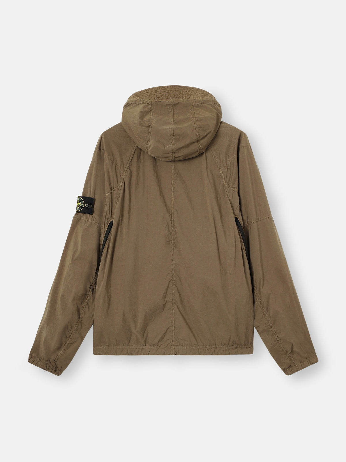 Stone Island Hooded Jacket with Anti-Drop Finish Q100020