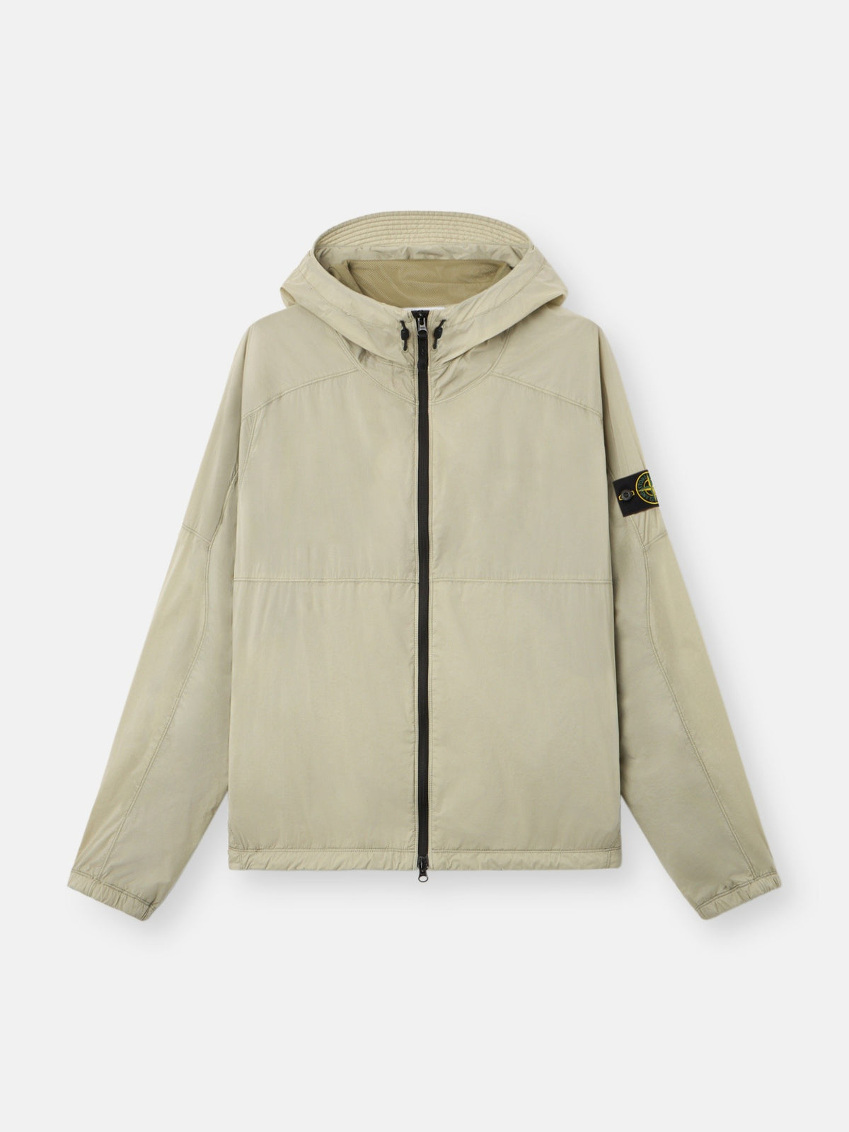Stone Island Hooded Jacket with Anti-Drop Finish Q100020