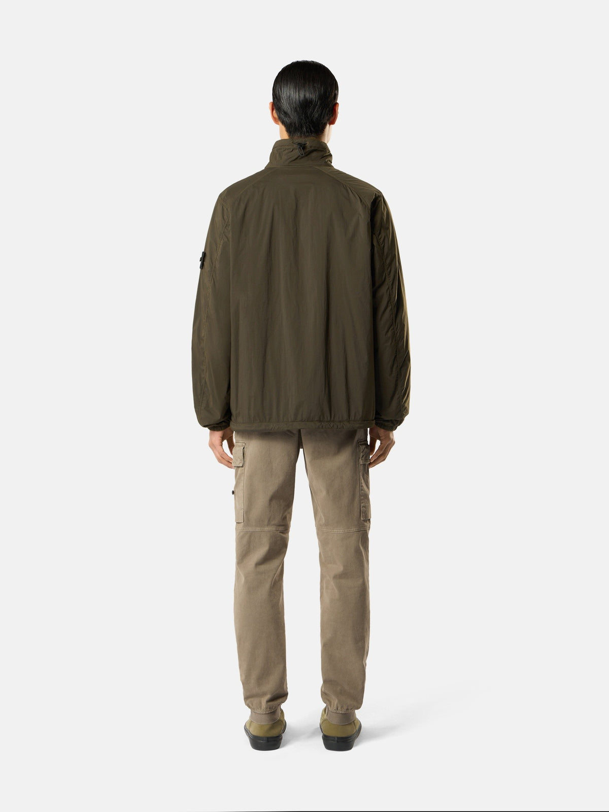 Stone Island Padded Stand Collar Jacket with Anti-Drop Q100021