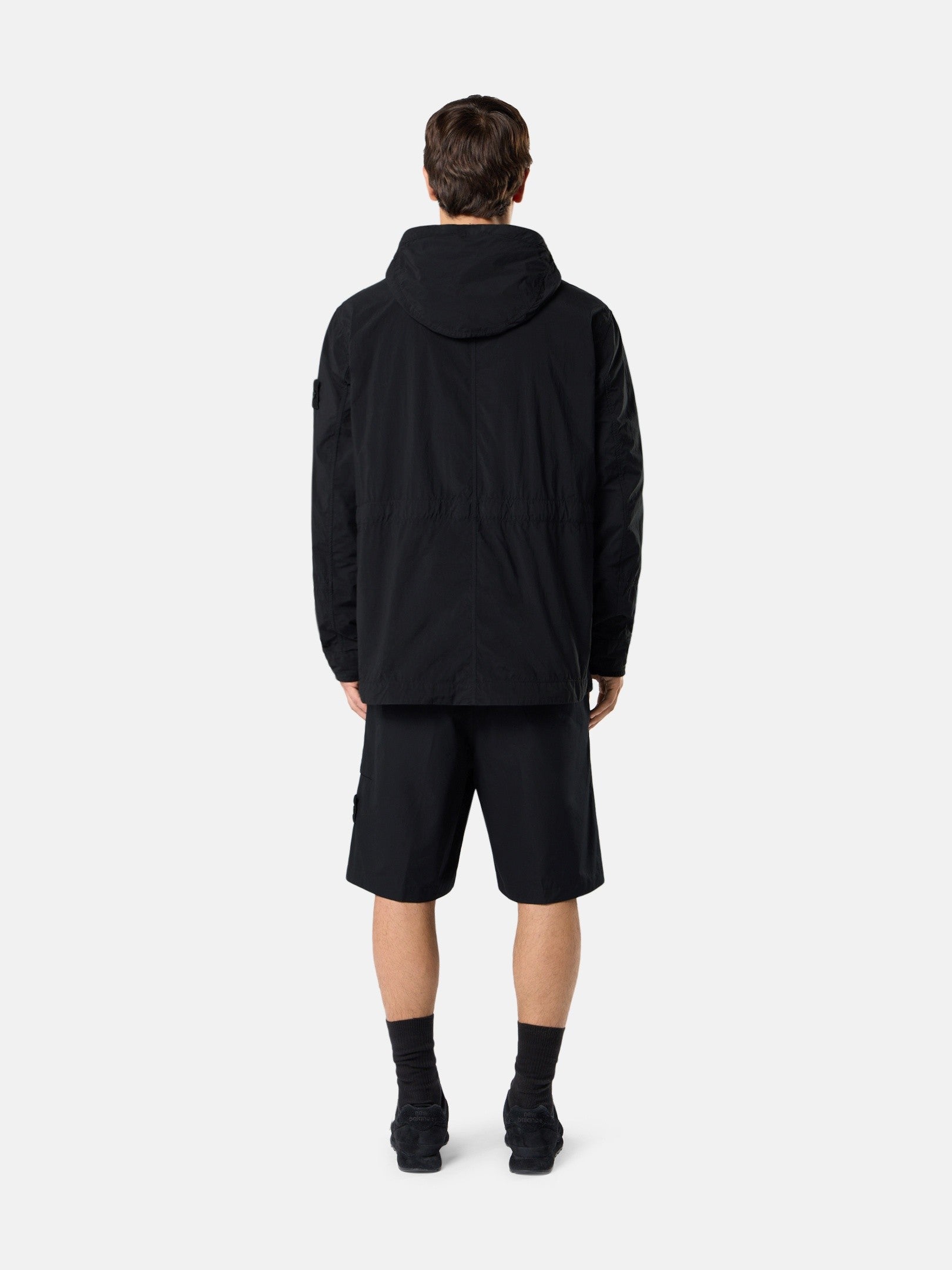Stone Island Short Parka with Anti-Drop Finish Q100024
