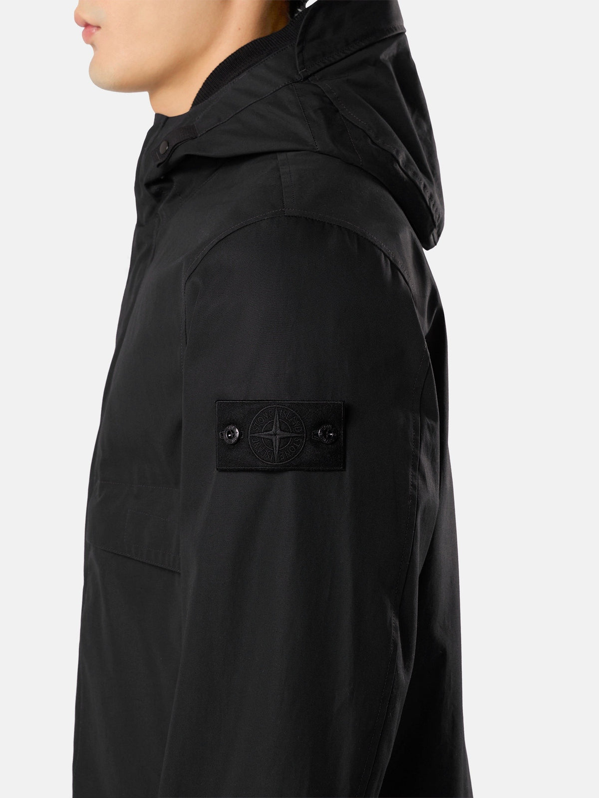 Stone Island Windproof and Breathable Hooded Jacket Q100025