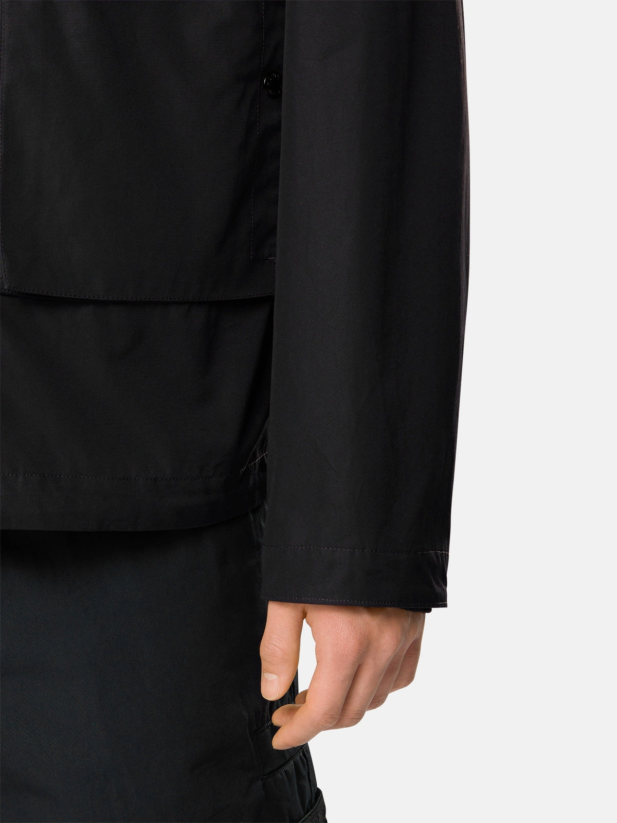 Stone Island Windproof and Breathable Hooded Jacket Q100025