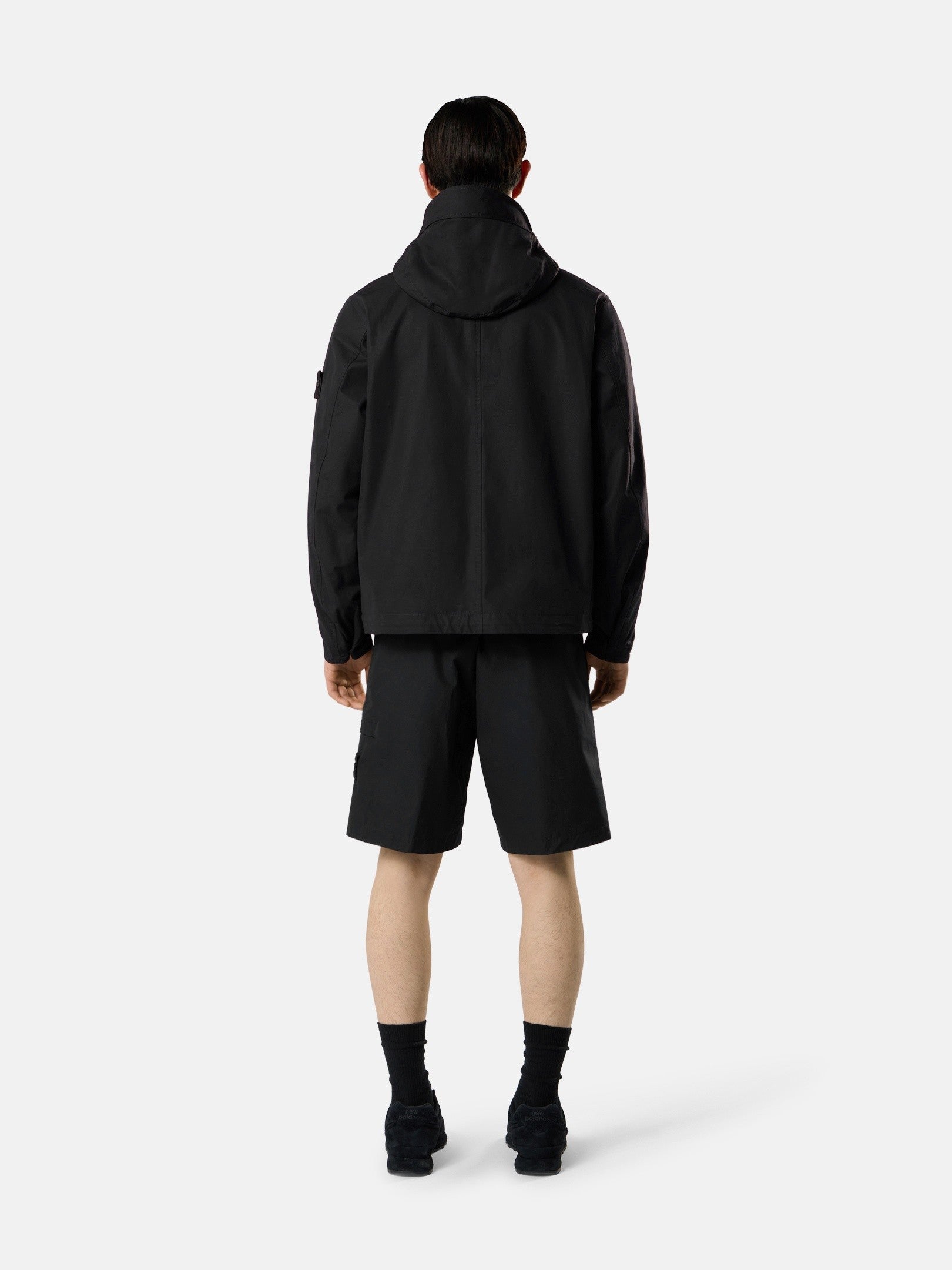 Stone Island Windproof and Breathable Hooded Jacket Q100025