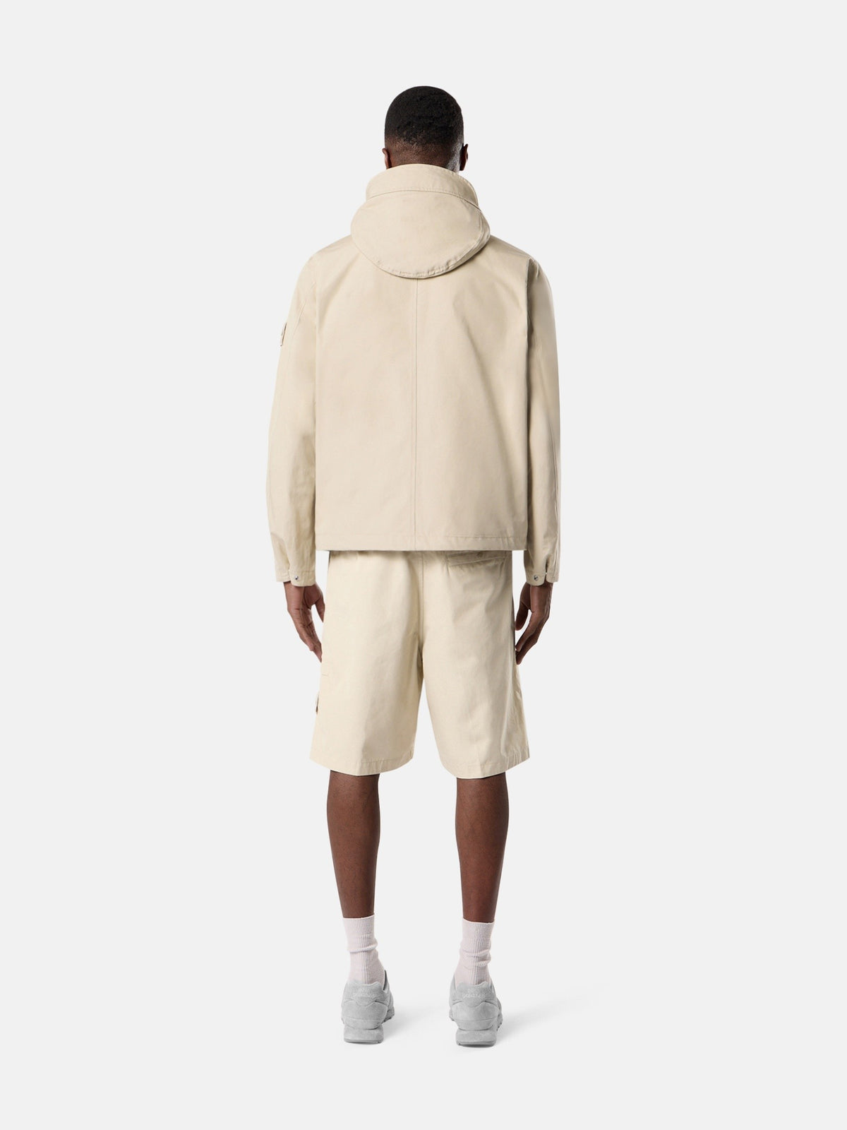 Stone Island Windproof and Breathable Hooded Jacket Q100025