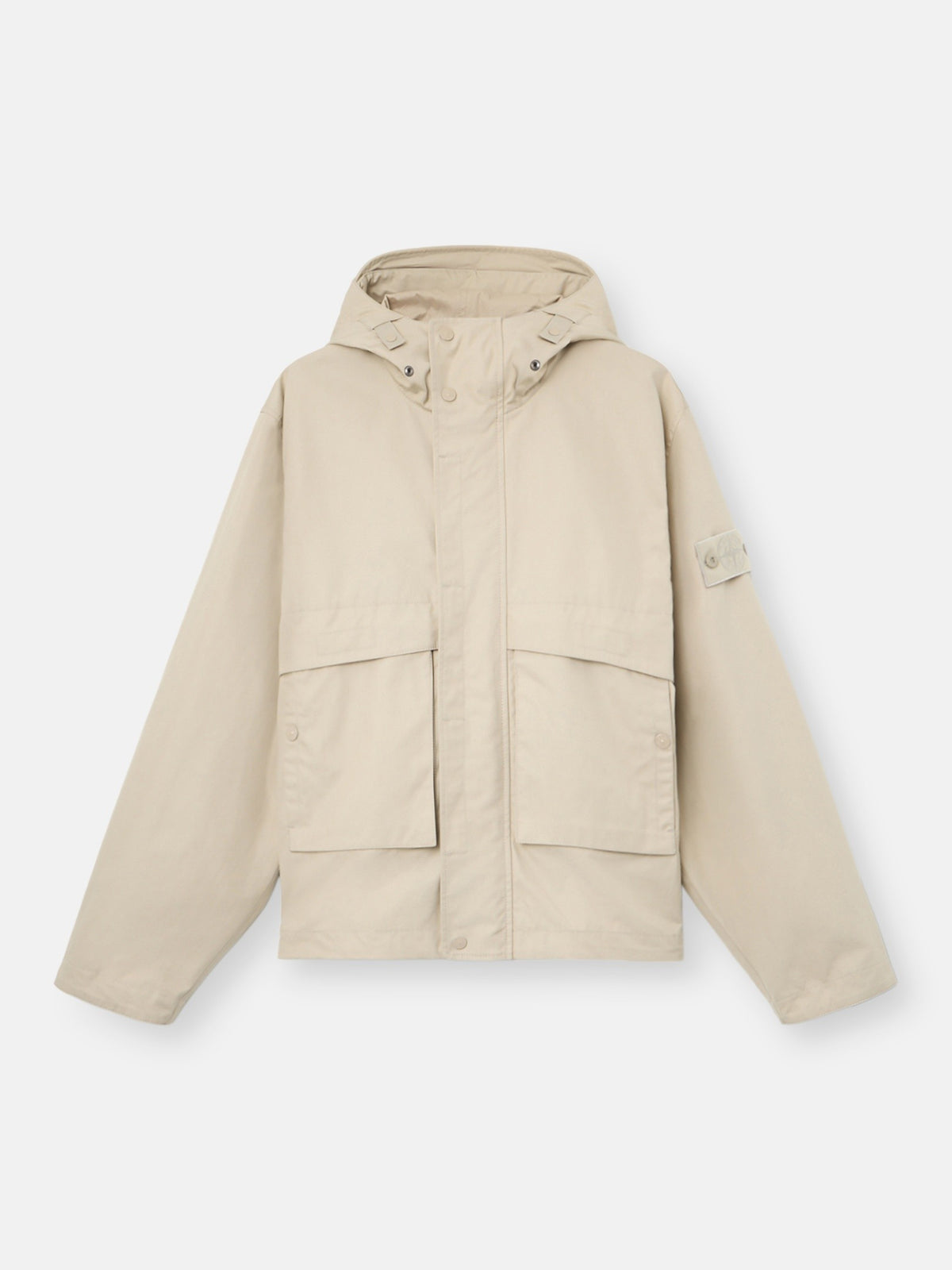 Stone Island Windproof and Breathable Hooded Jacket Q100025