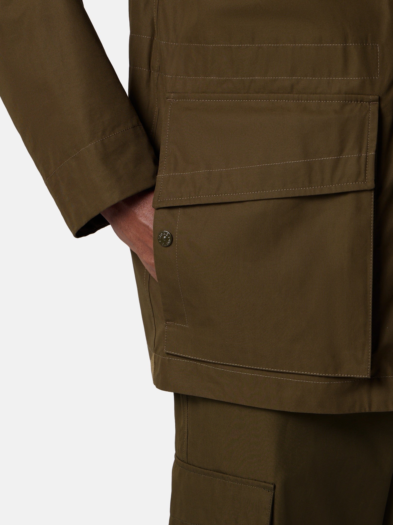 Stone Island Windproof and Breathable Coach Jacket Q100026