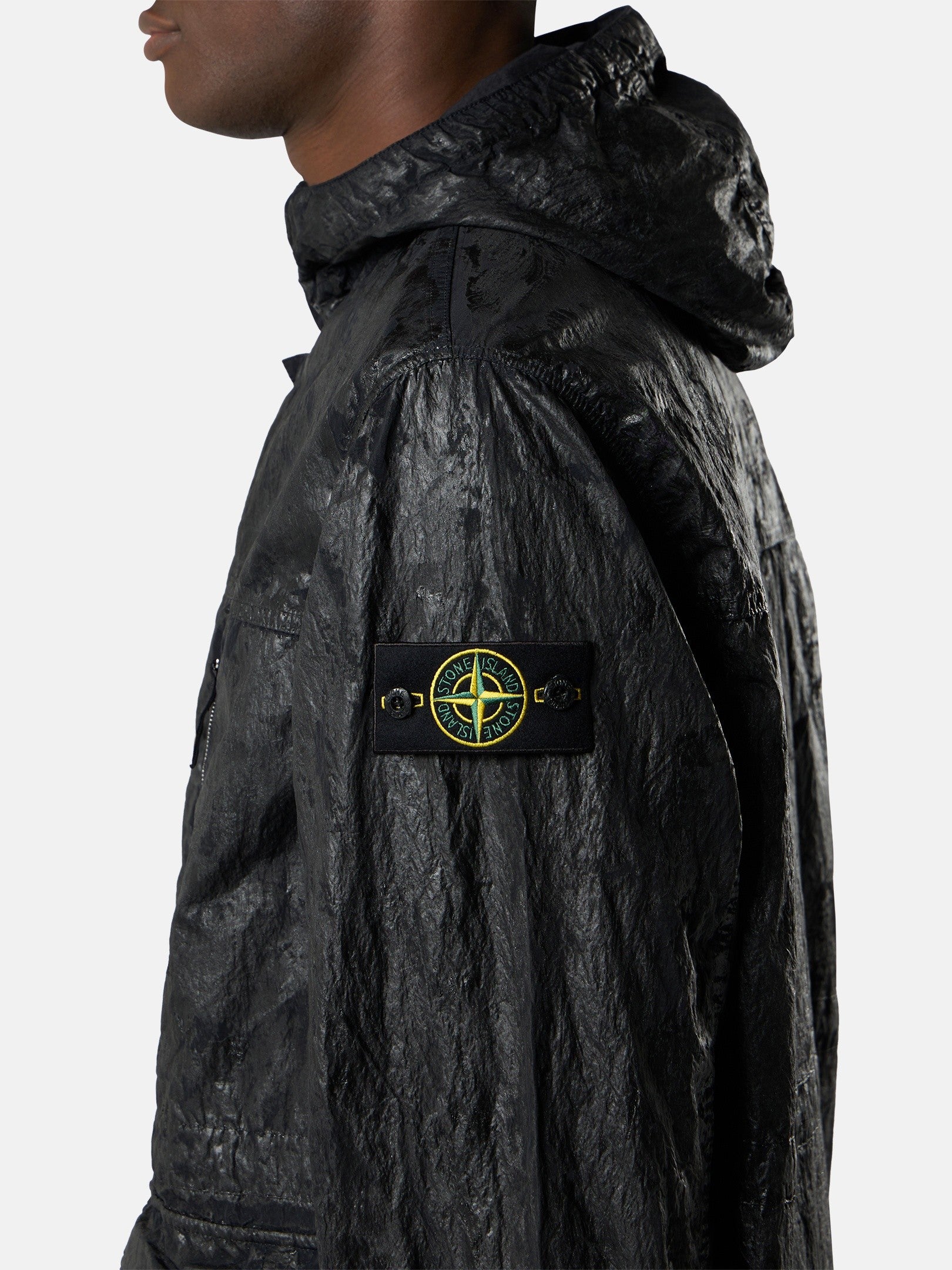 Stone Island Hooded Jacket with Multiple Pockets Q100027