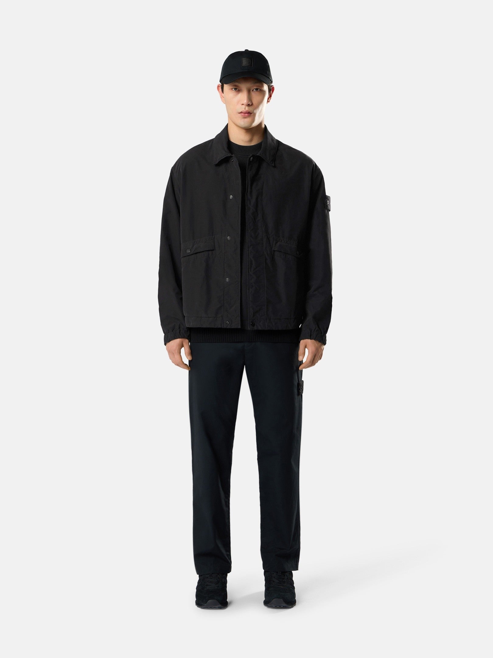 Stone Island Coach Jacket with Anti-Drop Finish Q100028