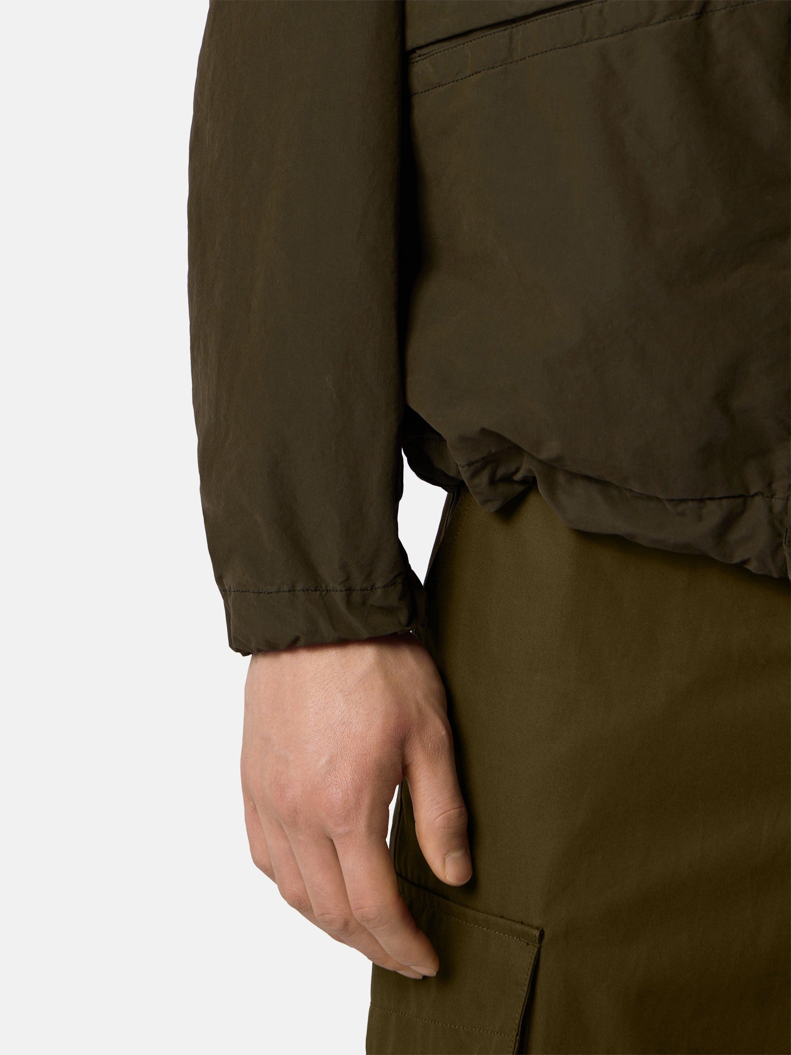 Stone Island Coach Jacket with Anti-Drop Finish Q100028