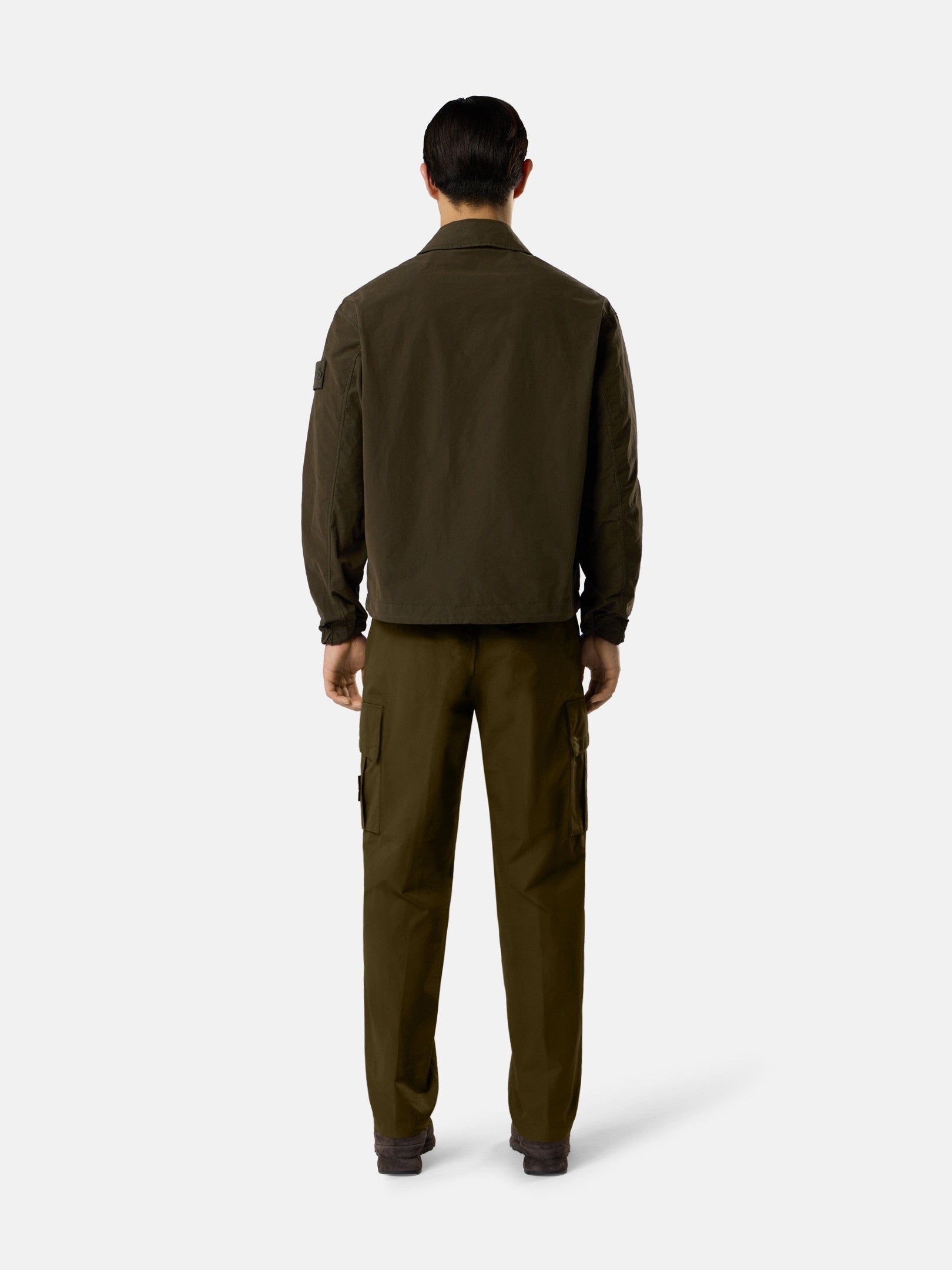 Stone Island Coach Jacket with Anti-Drop Finish Q100028