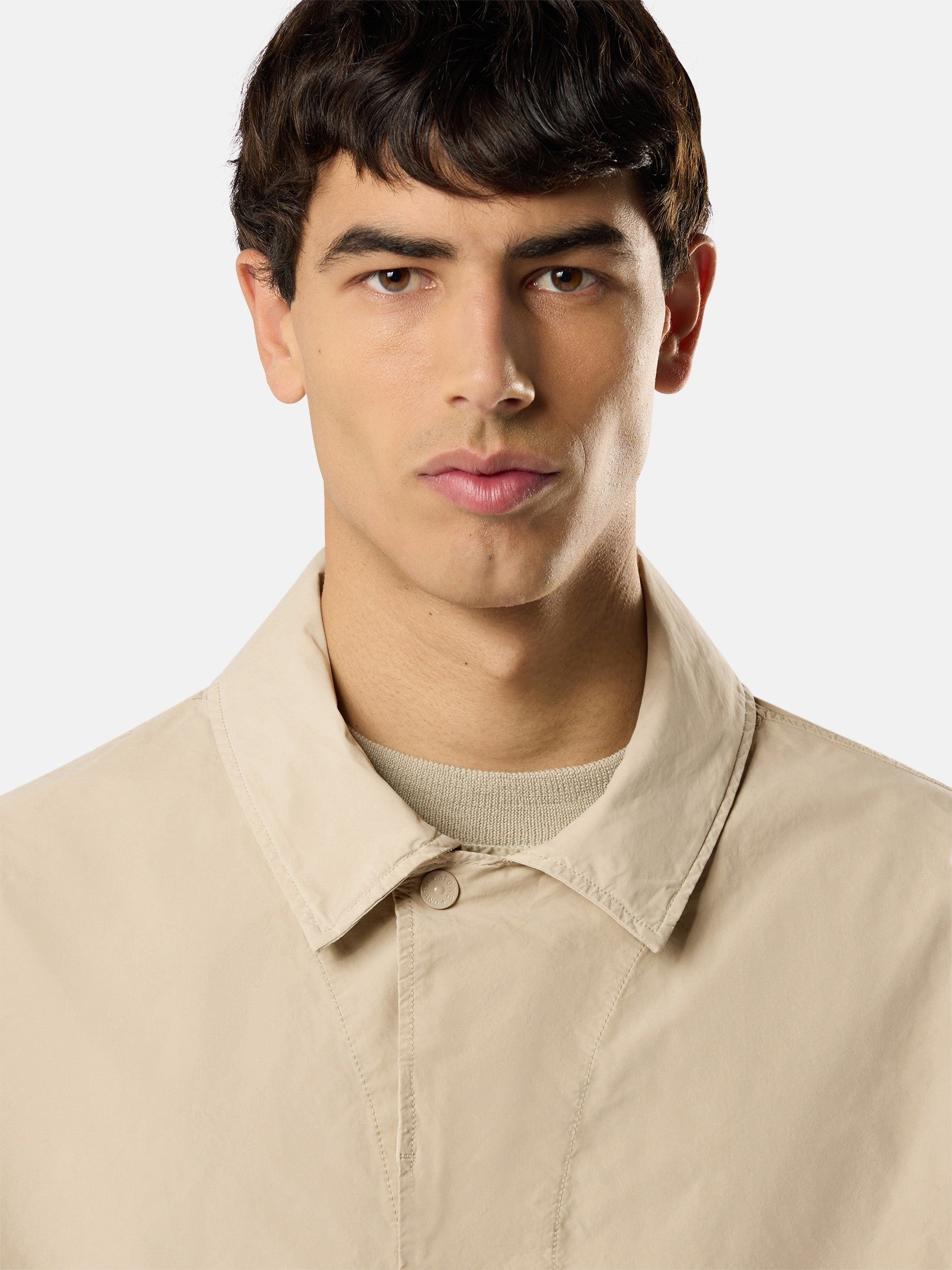 Stone Island Coach Jacket with Anti-Drop Finish Q100028
