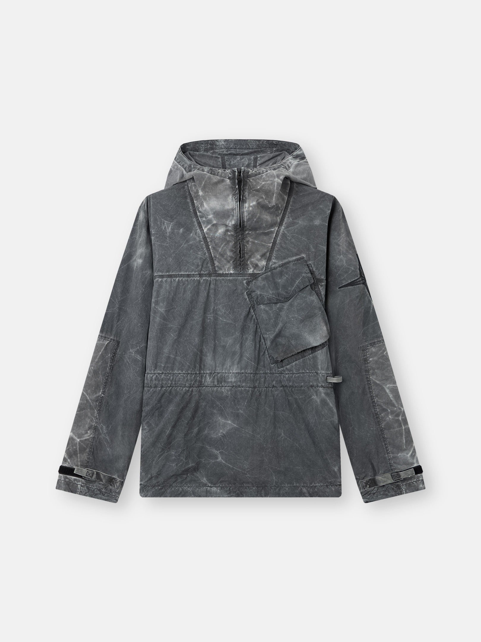 Stone Island Anorak with Anti-Drop Finish Q100035
