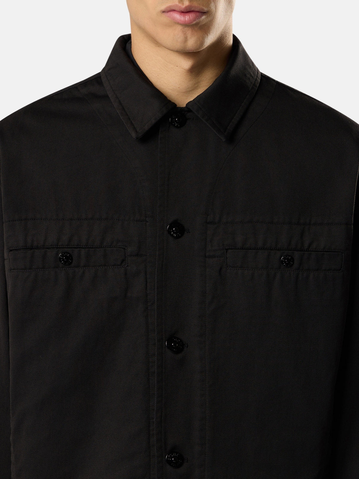 Stone Island Coach Jacket with Anti-Drop Finish Q100039