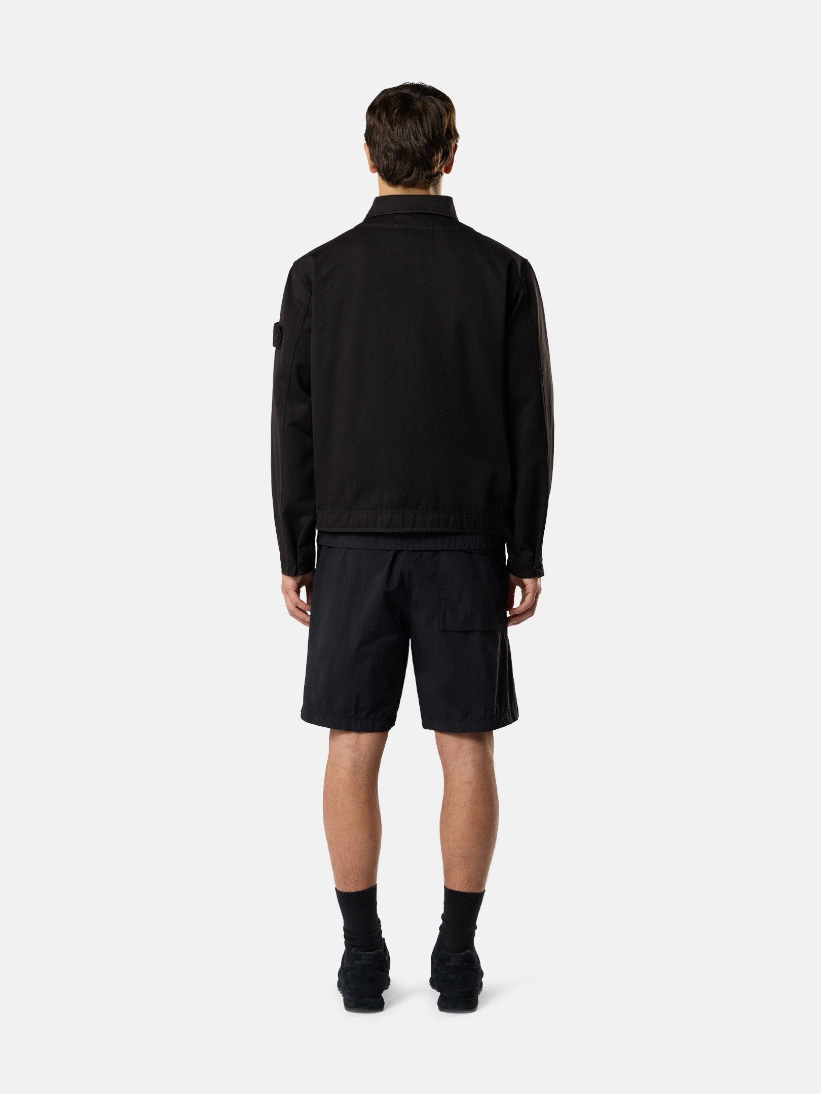 Stone Island Coach Jacket with Anti-Drop Finish Q100039