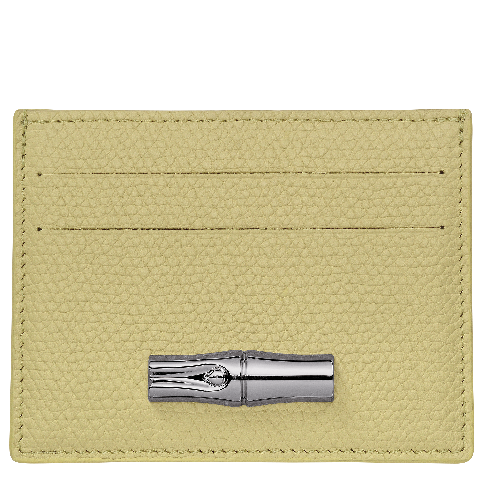 Longchamp Le Roseau Card holder Pistachio