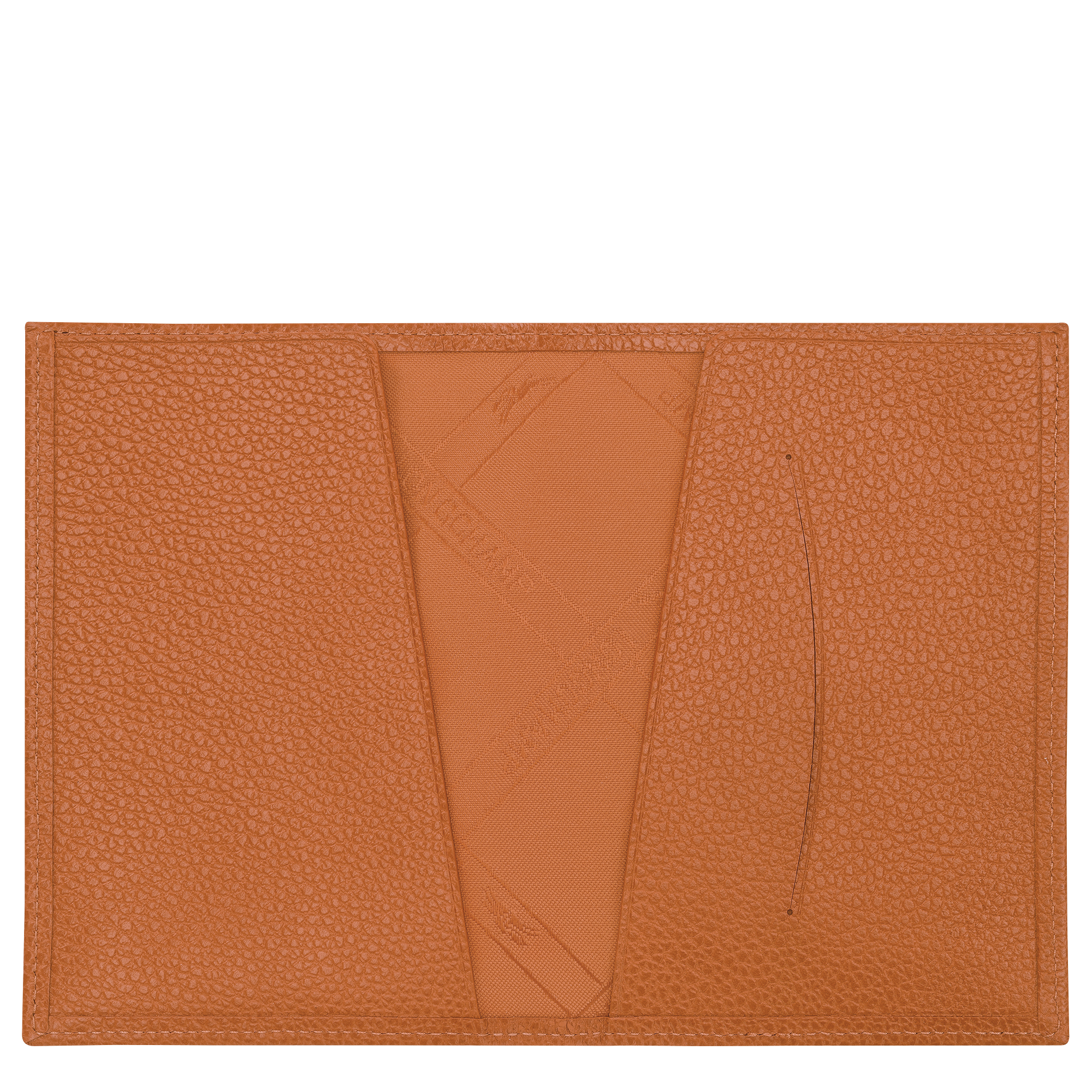 Longchamp Le Foulonné Passport cover Amber