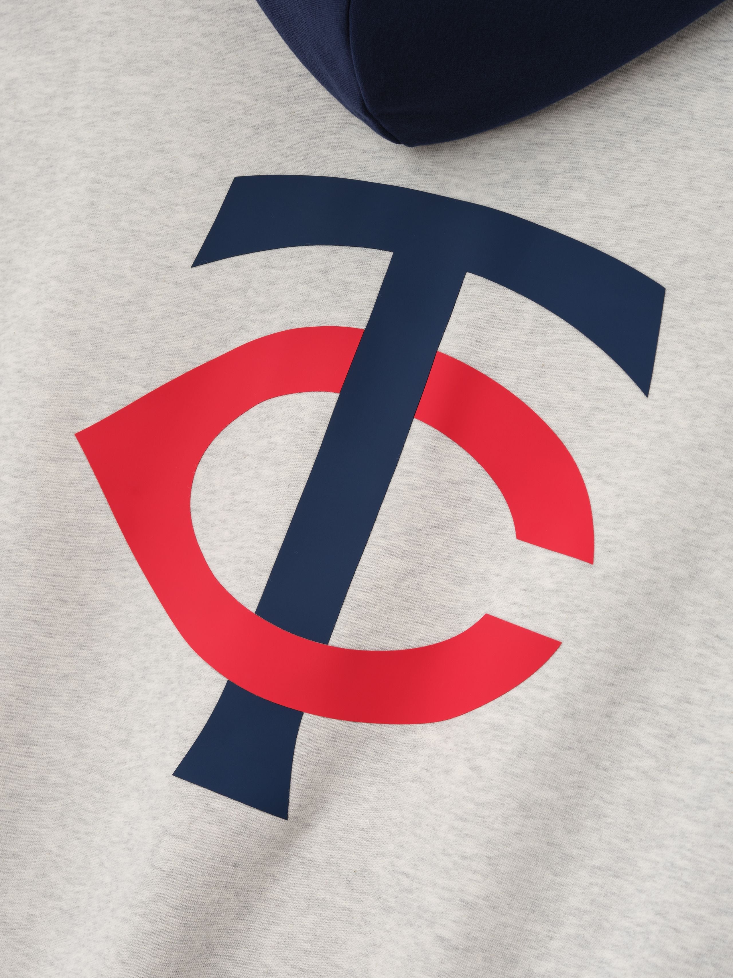 Essentials Twins Sport Hoodie Oatmeal Heather/Midnight Navy