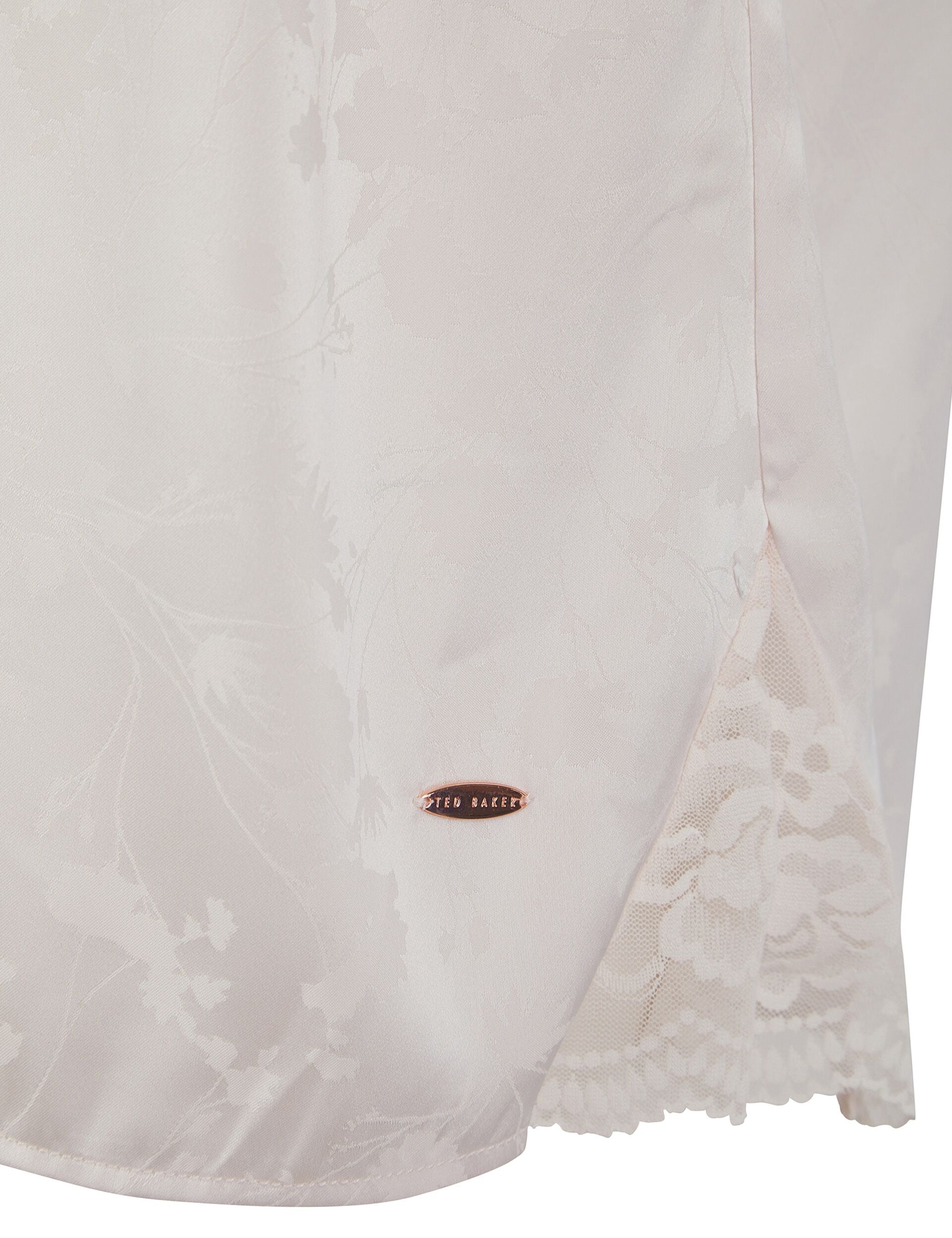 Ted Baker Leah Textured Satin Lace Trim Camisole Women's