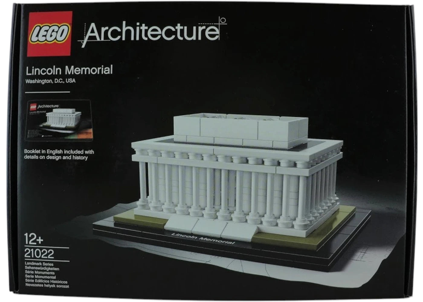 Lego Architecture Lincoln Memorial Set 21022
