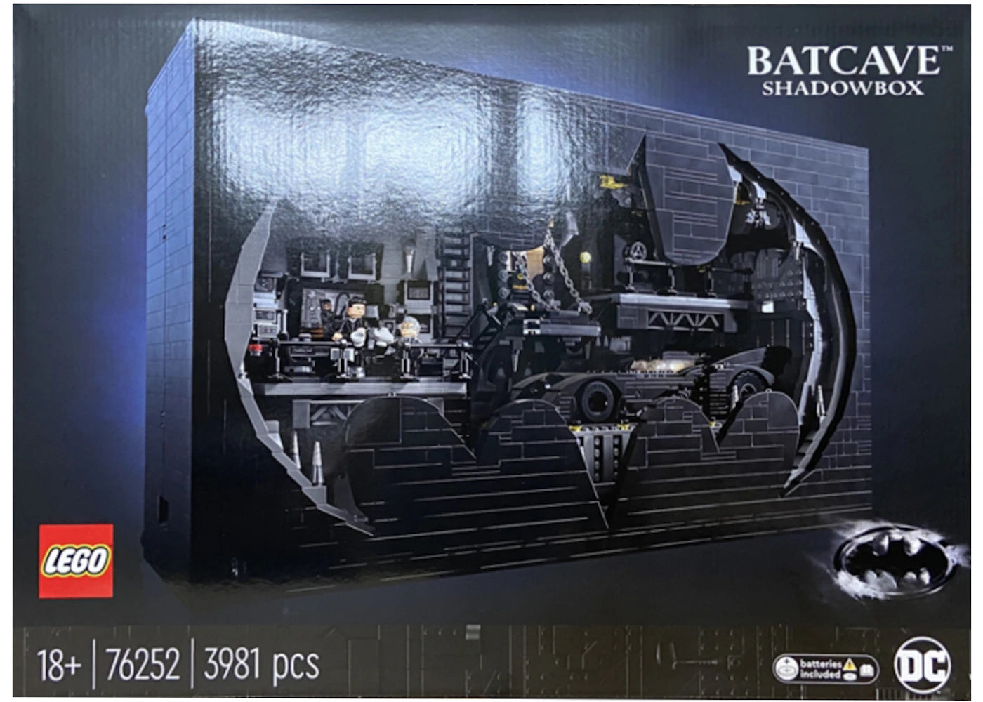 Lego Batcave Shadow Box Set 76252
