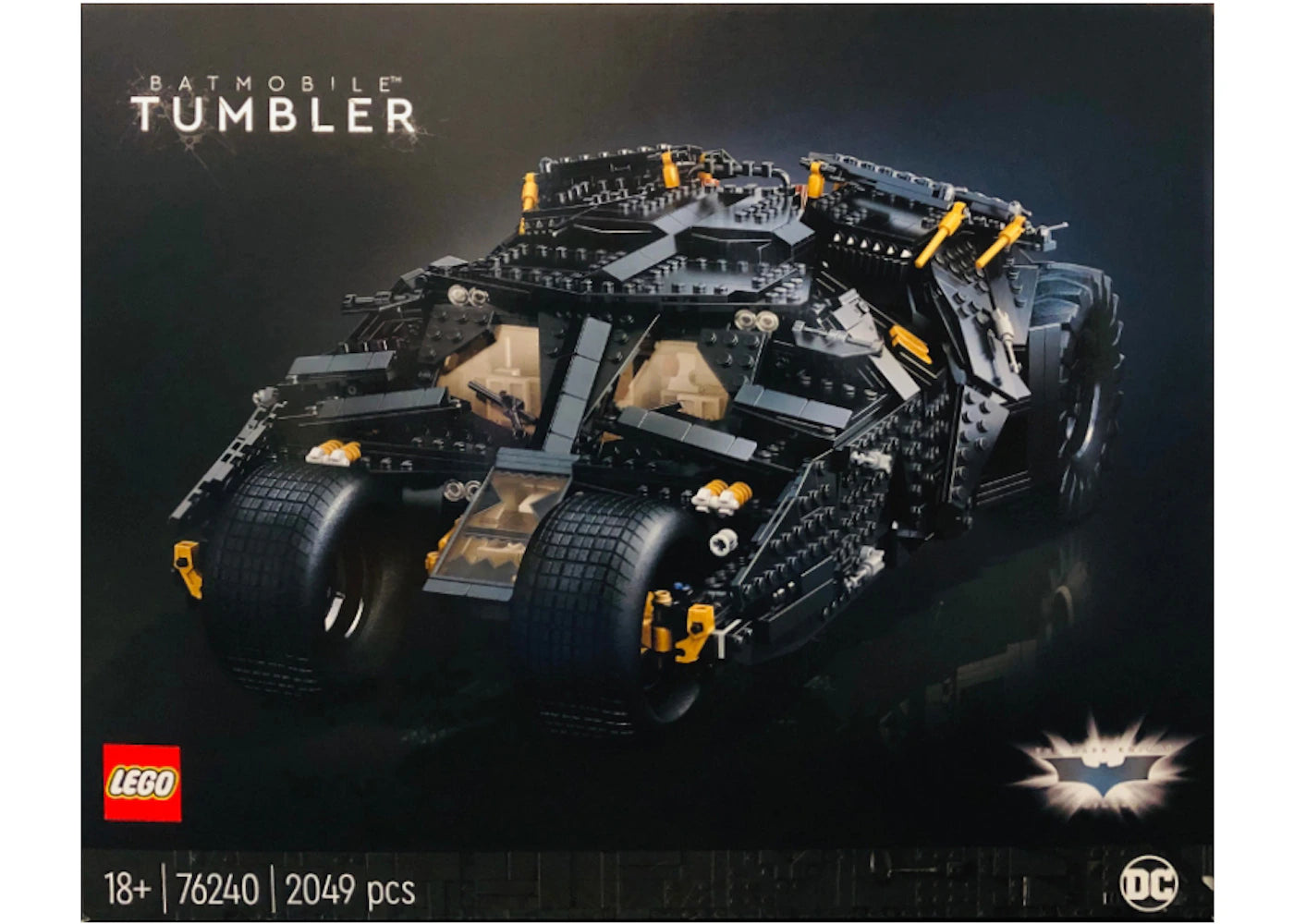 Lego Batman Batmobile Tumbler Set 76240 Black